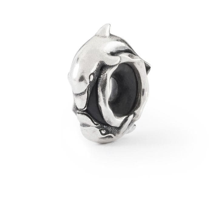 Trollbeads-Stop Delfini Spensierati in Bead Charm Alba Gioielli - Casoria, commercioVirtuoso.it