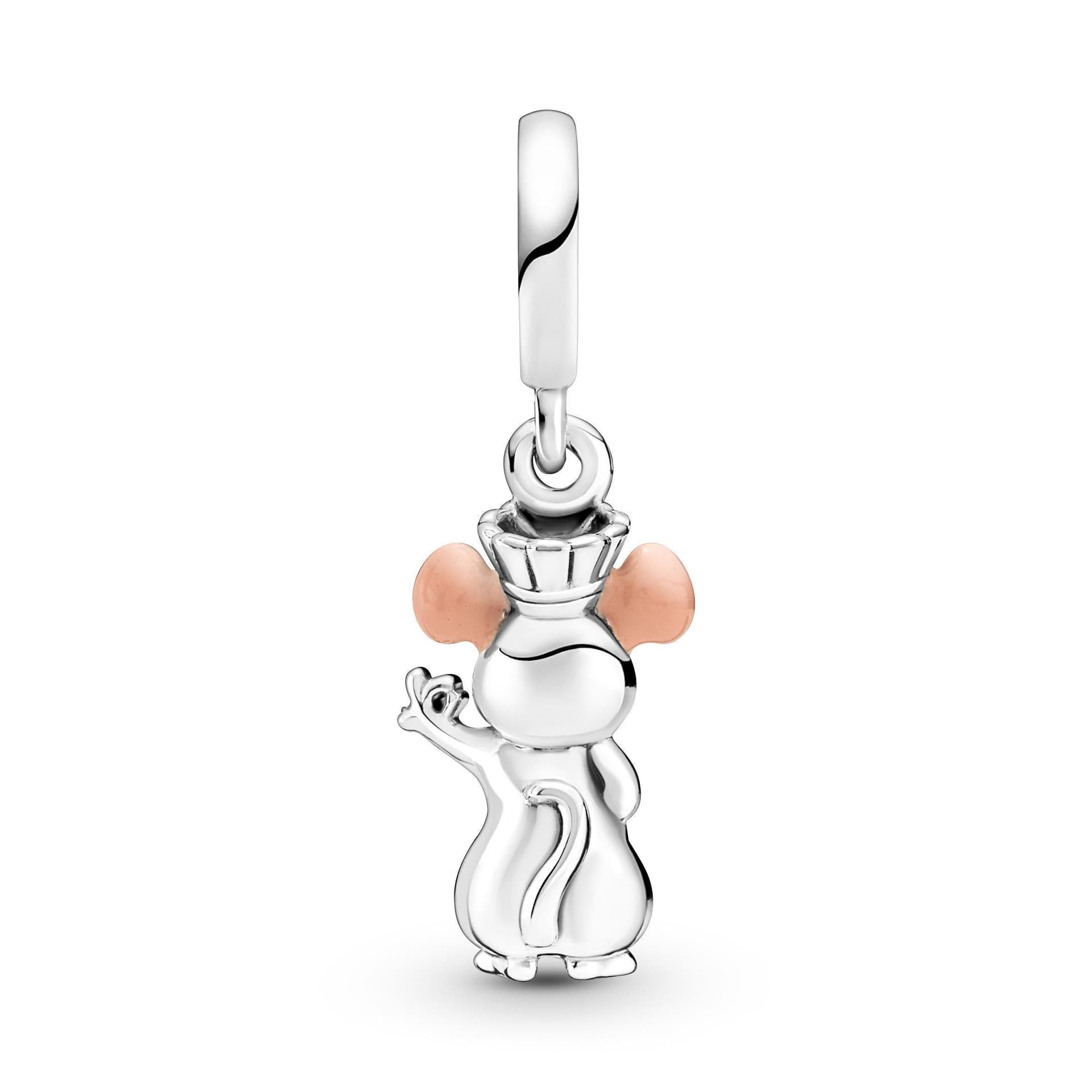PANDORA -  Charm Pendente Pixar Remy Rifinito a mano in Bead Charm Alba Gioielli - Casoria, commercioVirtuoso.it