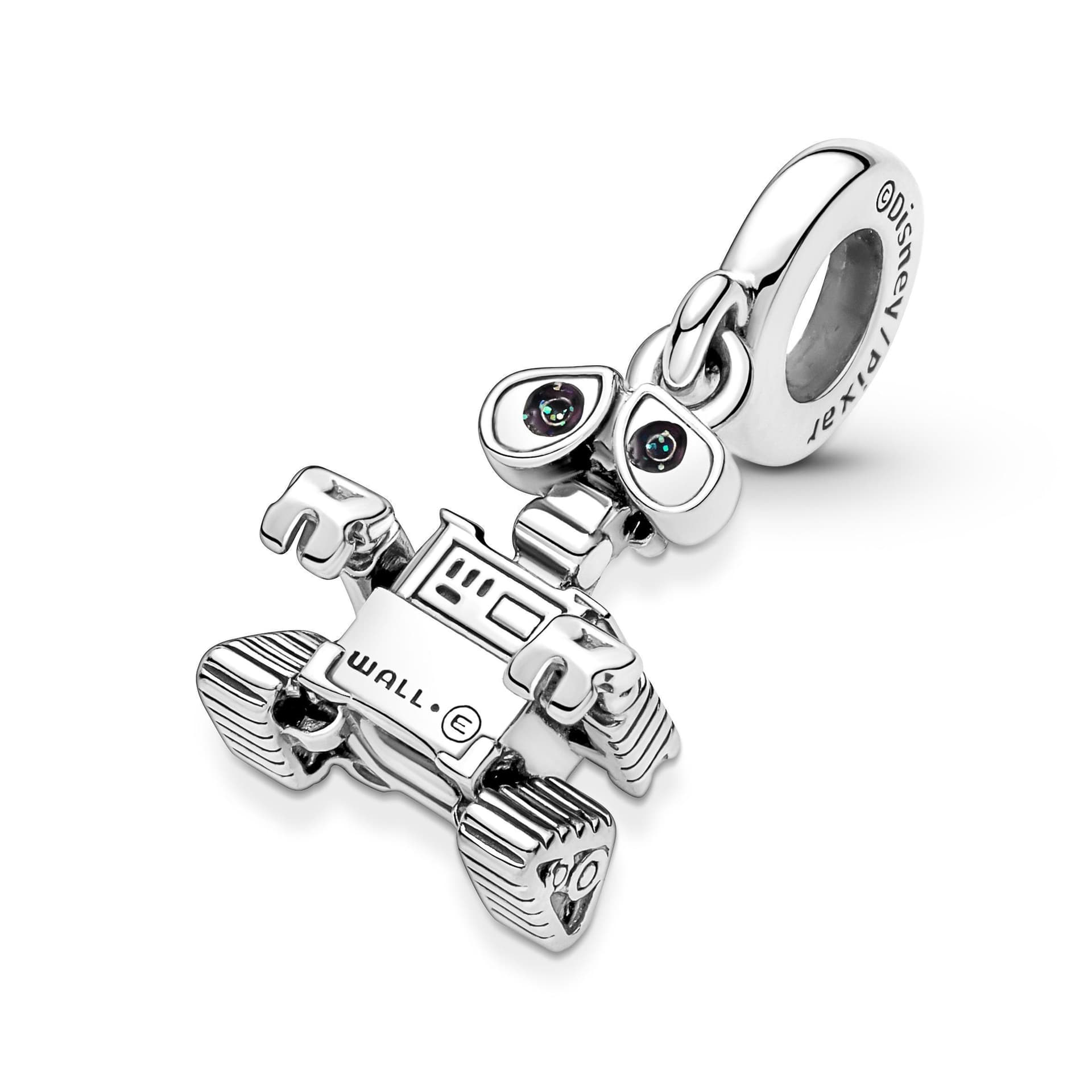 PANDORA -  Charm Pendente Pixar Wall-E Rifinito a mano in Bead Charm Alba Gioielli - Casoria, commercioVirtuoso.it