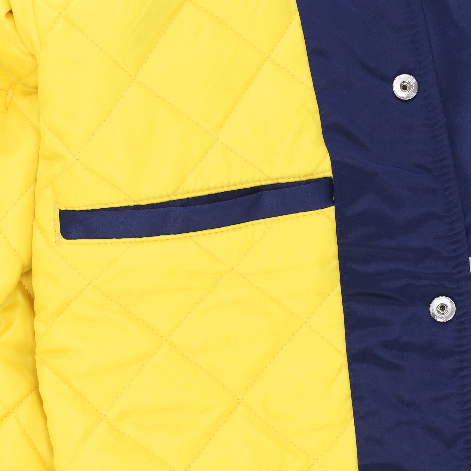 MITCHELL &amp; NESS Giubbotto Bomber Uomo Ncaa Heavyweight Satin Jacket Micwol Original Team Colors da uomo in Giacche Drestige - Casamassima, commercioVirtuoso.it