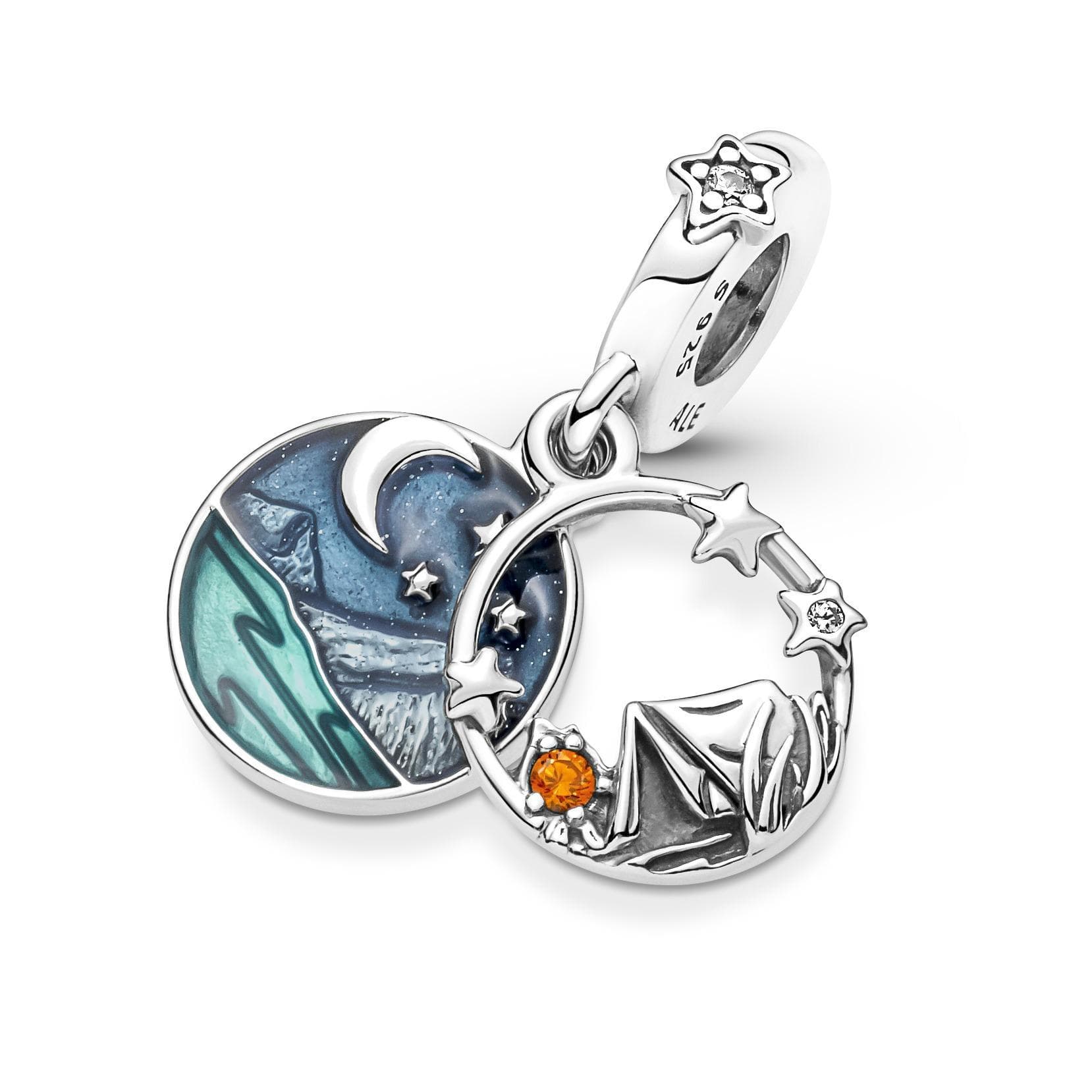 PANDORA - Charm Pendente Campeggio Sotto le Stelle in Bead Charm Alba Gioielli - Casoria, commercioVirtuoso.it