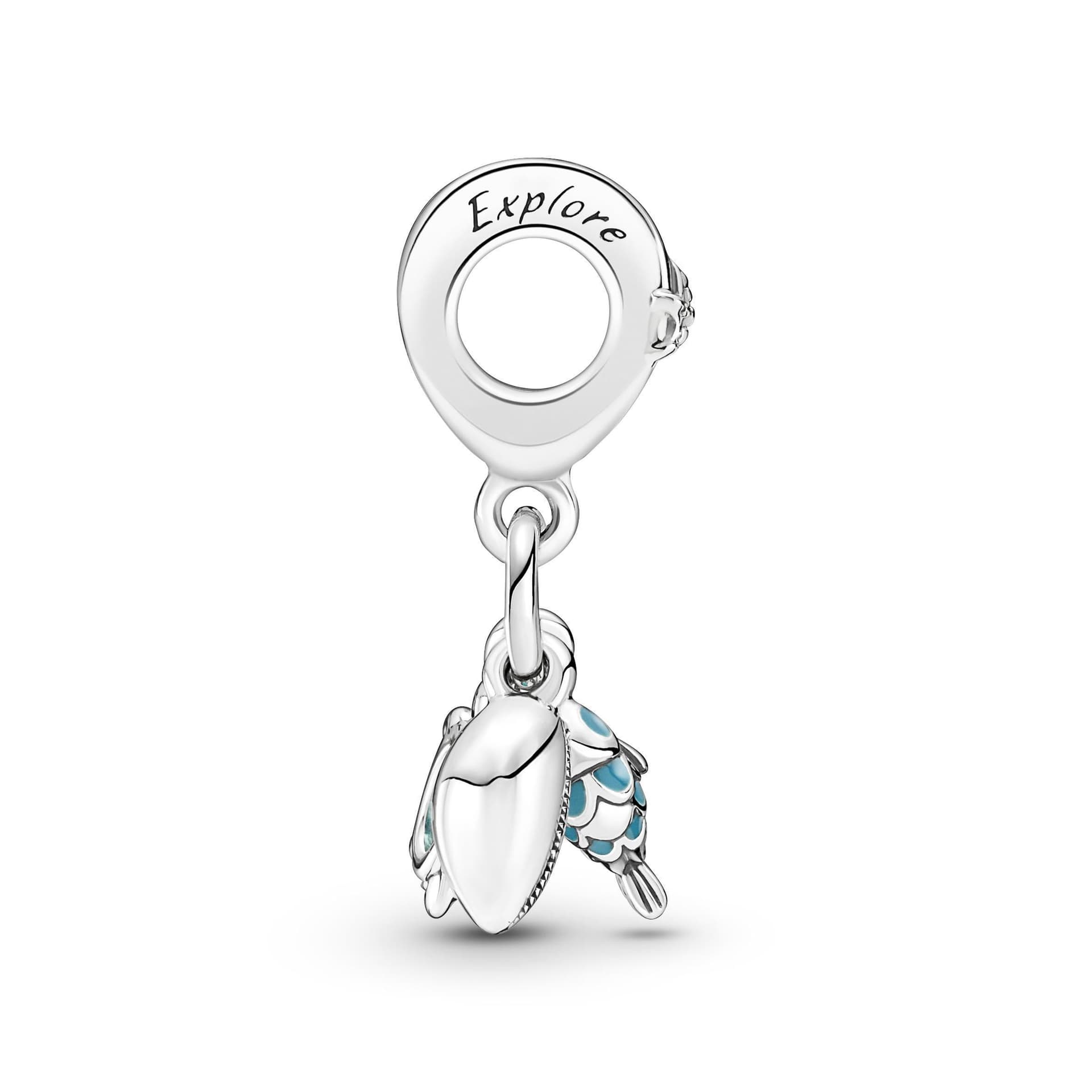 Pandora - Charm Pendente Pesciolino, Tartaruga Marina e Conchiglia in Argento in Bead Charm Alba Gioielli - Casoria, commercioVirtuoso.it