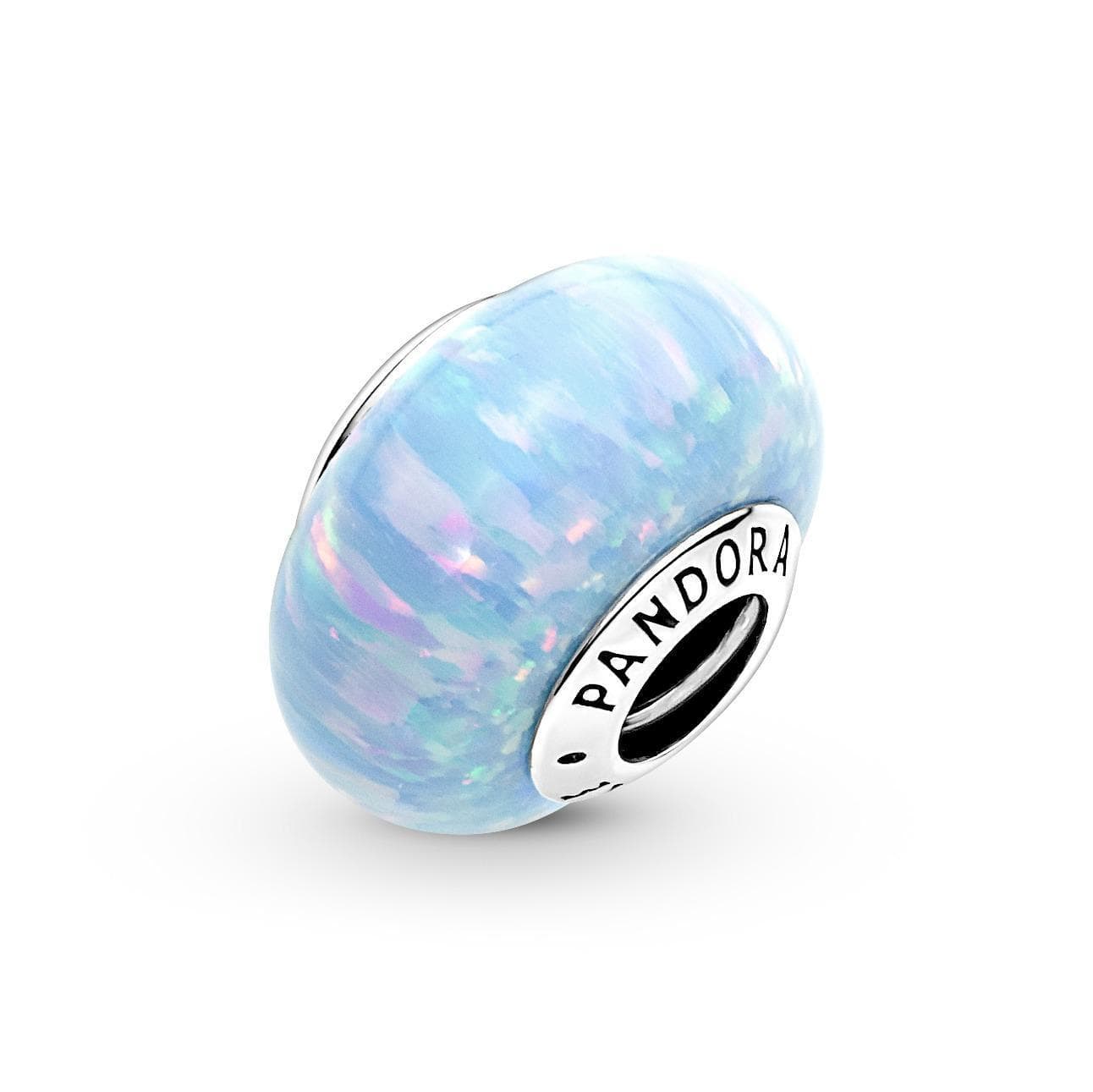 PANDORA - Charm Opale Oceano Blu Rifinito a mano in Bead Charm Alba Gioielli - Casoria, commercioVirtuoso.it