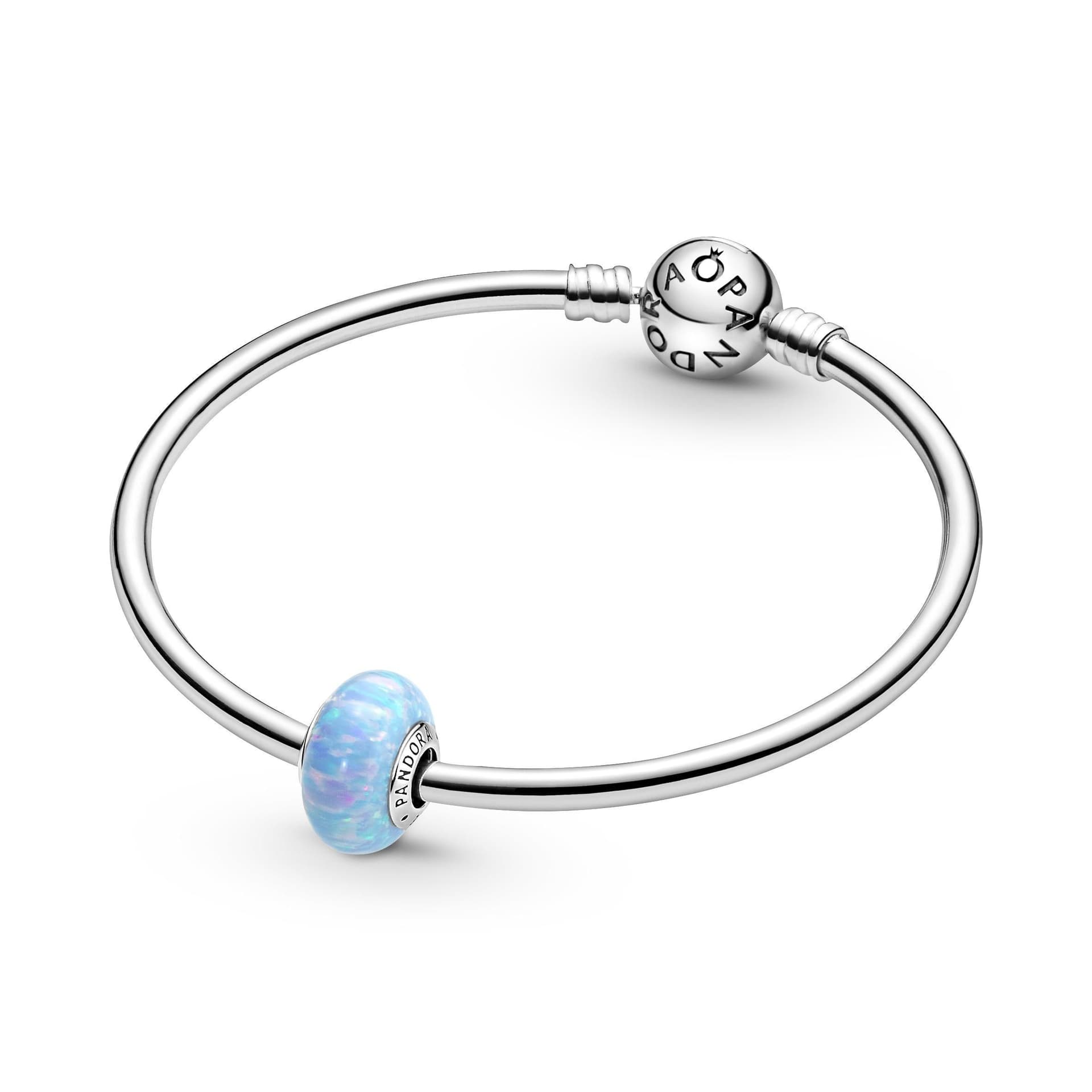 PANDORA - Charm Opale Oceano Blu Rifinito a mano in Bead Charm Alba Gioielli - Casoria, commercioVirtuoso.it
