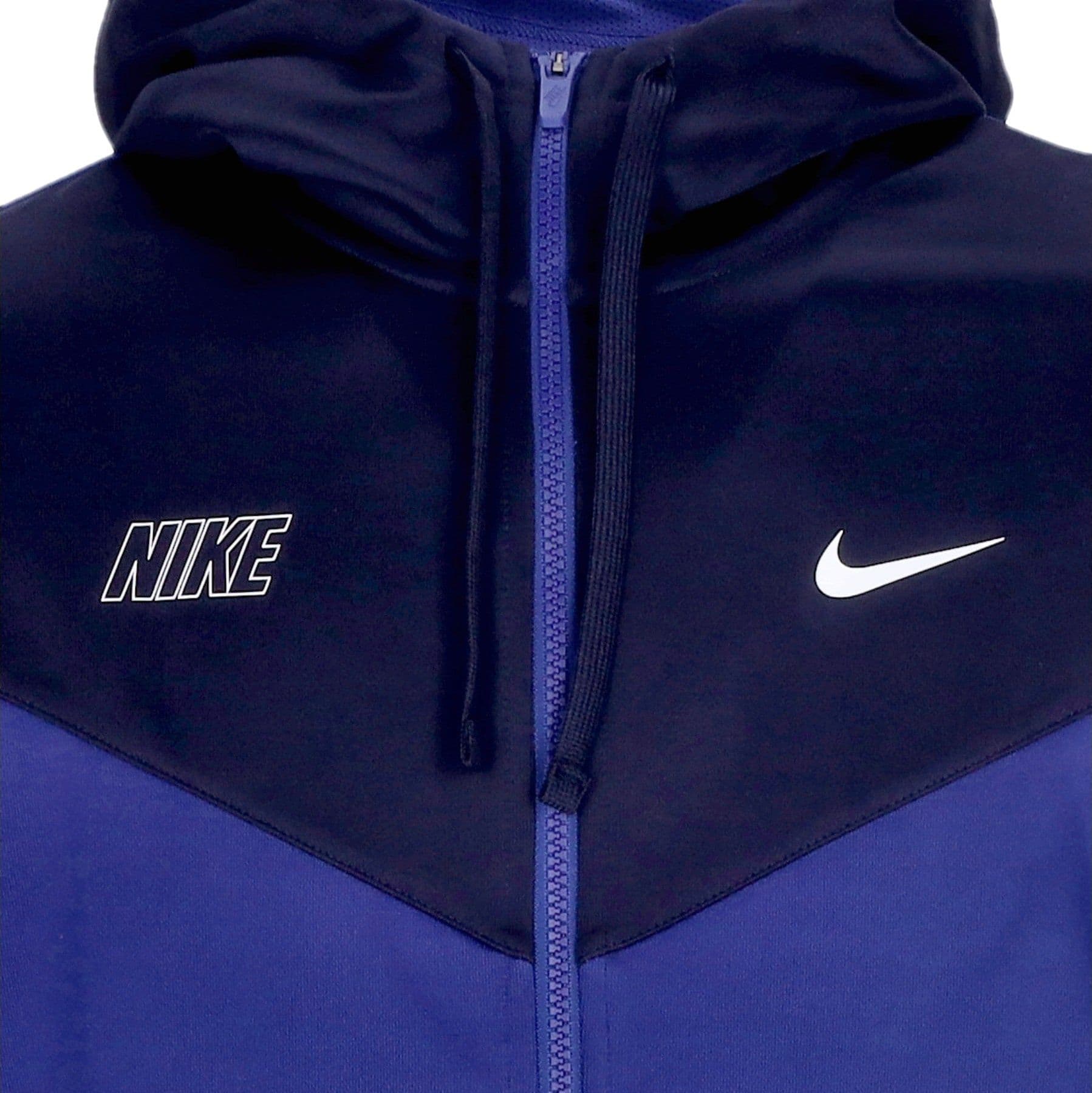 Nike Giacca Tuta Cappuccio Uomo Sportswear Repeat Sw Pk Full-zip Hoodie Deep Royal Blue/blackened Blue/white da uomo in Felpe con cappuccio Drestige - Casamassima, commercioVirtuoso.it