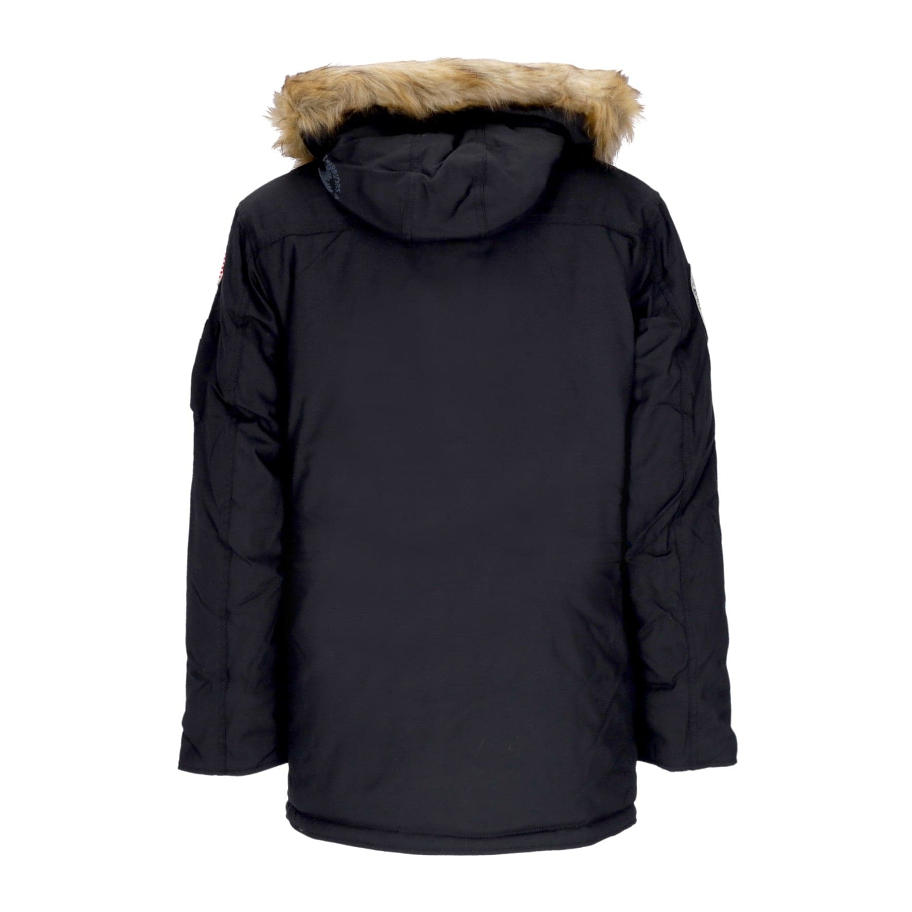 ALPHA INDUSTRIES Giaccone Lungo Uomo Polar Jacket Black da uomo in Giacche Drestige - Casamassima, commercioVirtuoso.it
