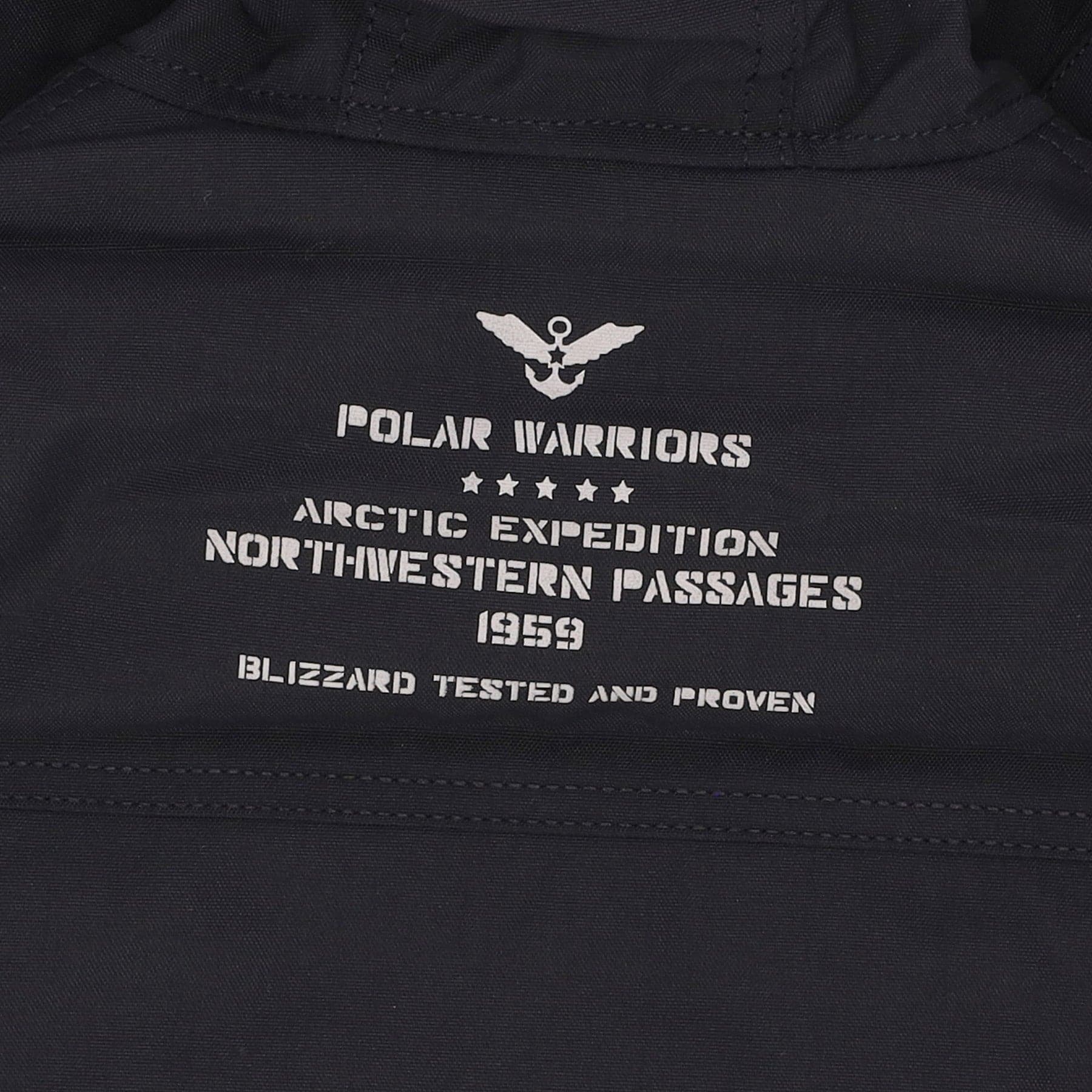 ALPHA INDUSTRIES Giaccone Lungo Uomo Polar Jacket Black da uomo in Giacche Drestige - Casamassima, commercioVirtuoso.it