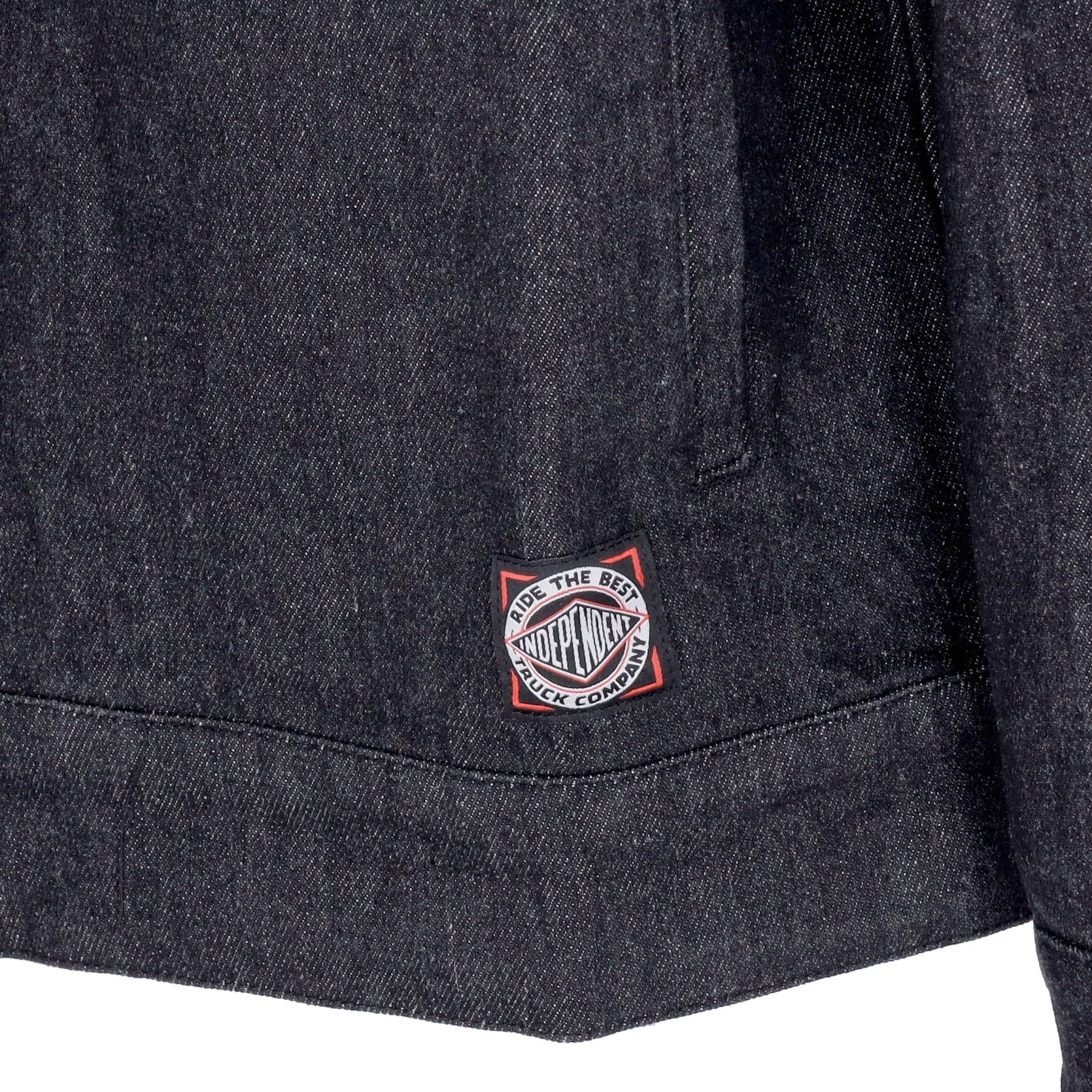INDEPENDENT Giubbotto Tipo Jeans Uomo Haisted Jacket Black da uomo in Giacche Drestige - Casamassima, commercioVirtuoso.it