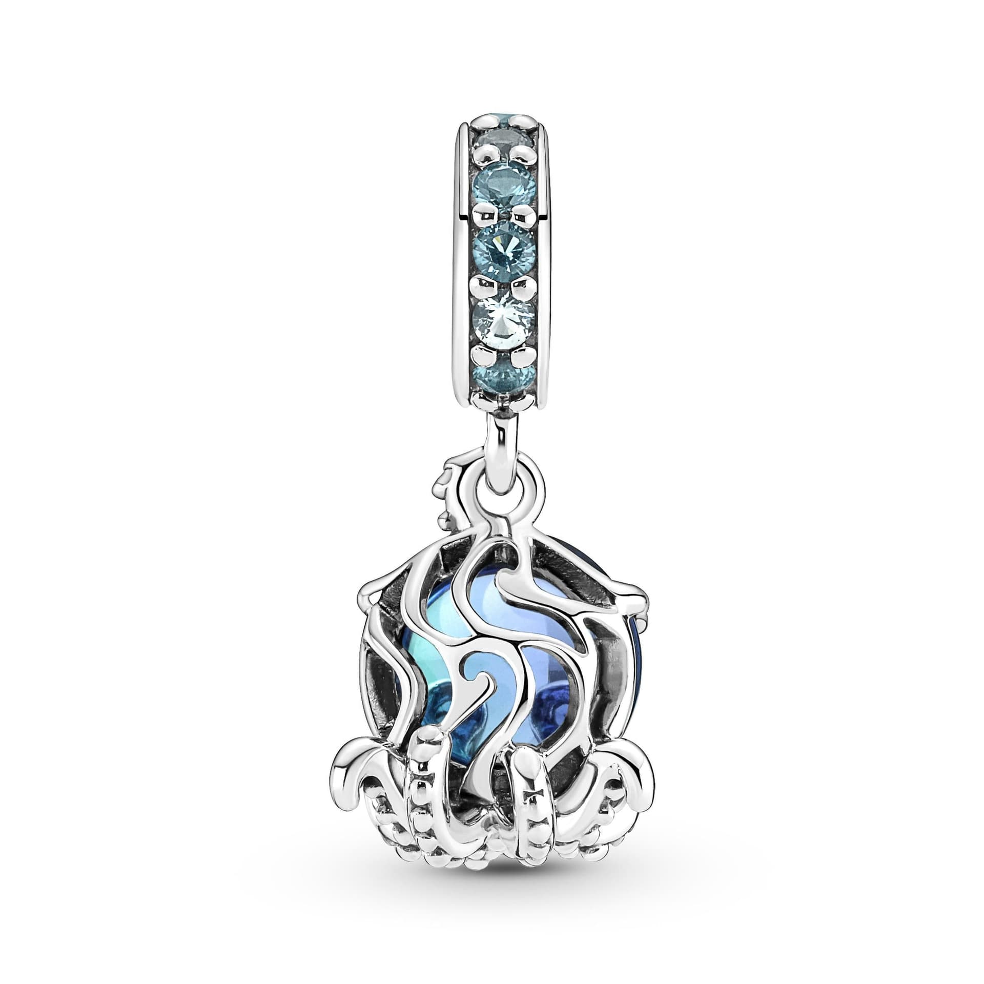 PANDORA - Charm Pendente Polpo Vetro di Murano Rifinito a mano in Bead Charm Alba Gioielli - Casoria, commercioVirtuoso.it