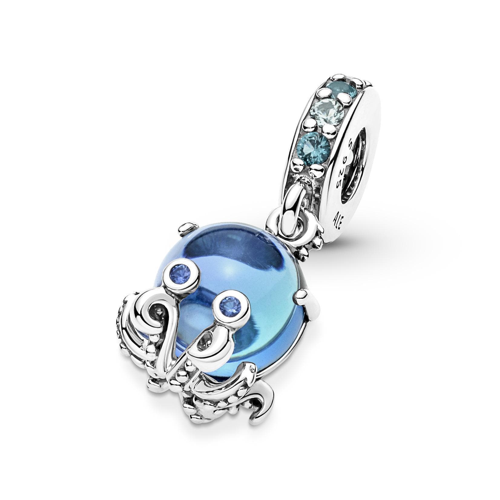 PANDORA - Charm Pendente Polpo Vetro di Murano Rifinito a mano in Bead Charm Alba Gioielli - Casoria, commercioVirtuoso.it