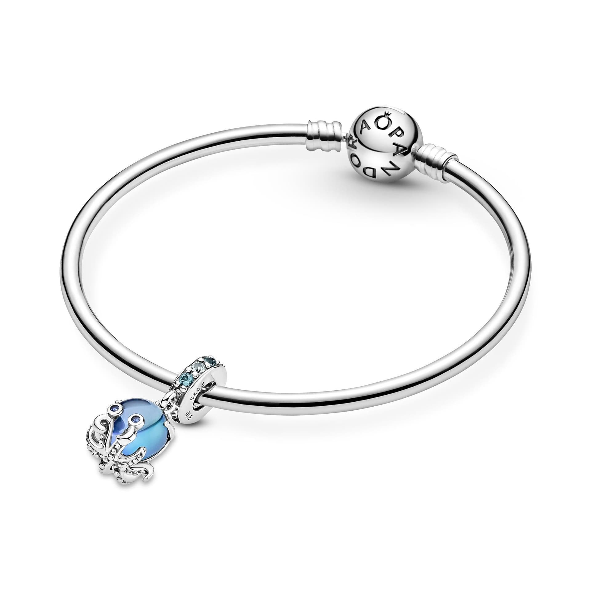 PANDORA - Charm Pendente Polpo Vetro di Murano Rifinito a mano in Bead Charm Alba Gioielli - Casoria, commercioVirtuoso.it