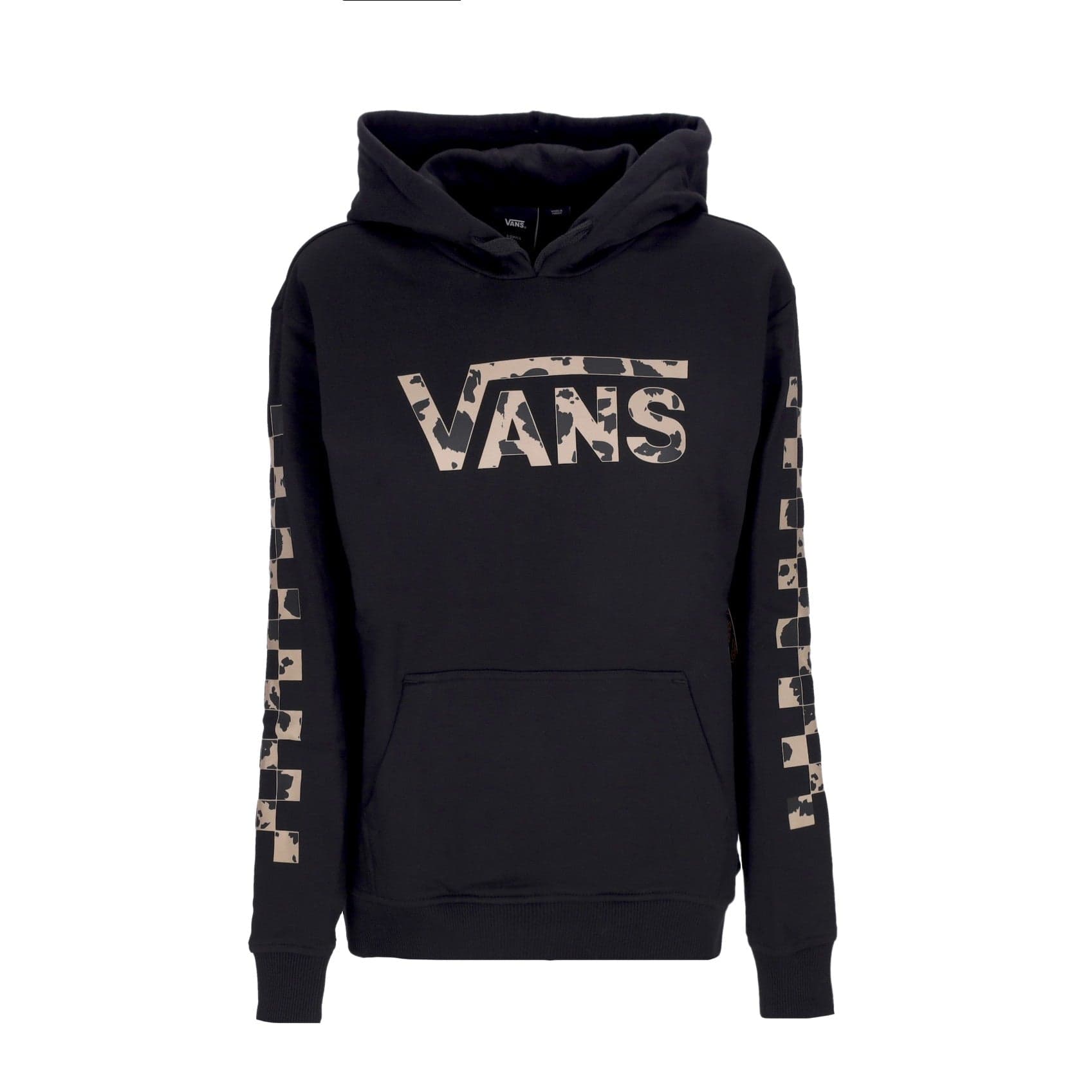 VANS Felpa Cappuccio Donna Dooty L/s Hoodie Dotty Animal Black da donna in Felpe con cappuccio Drestige - Casamassima, commercioVirtuoso.it