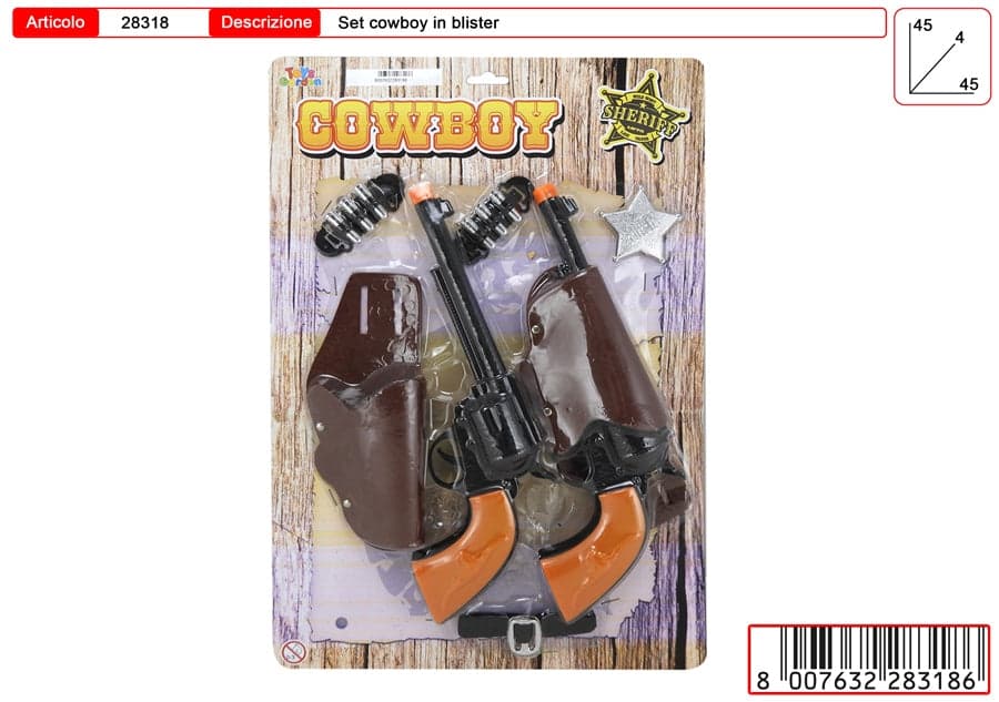 Blister Pistole western