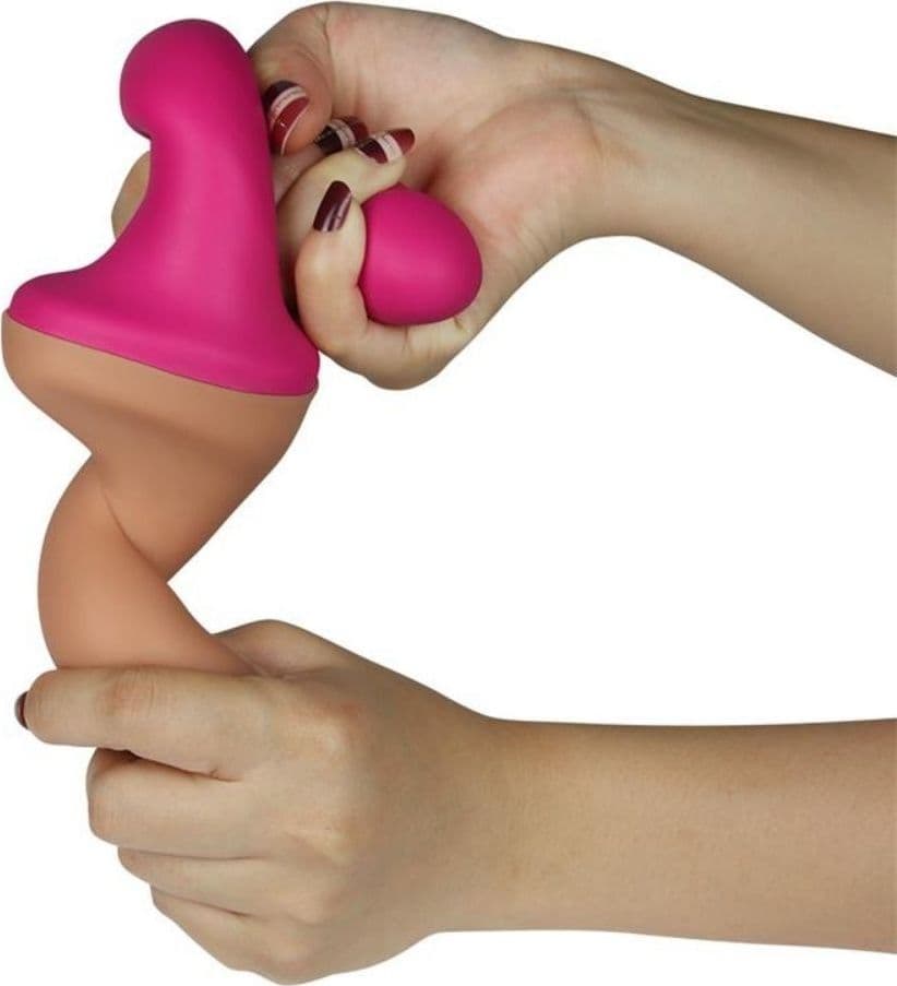 LOVETOY DOUBLE DILDO 31.5 CM LIQUID SILICONE FLESH E PINK in Dildo doppi Sexy Tentazioni - Siracusa, commercioVirtuoso.it