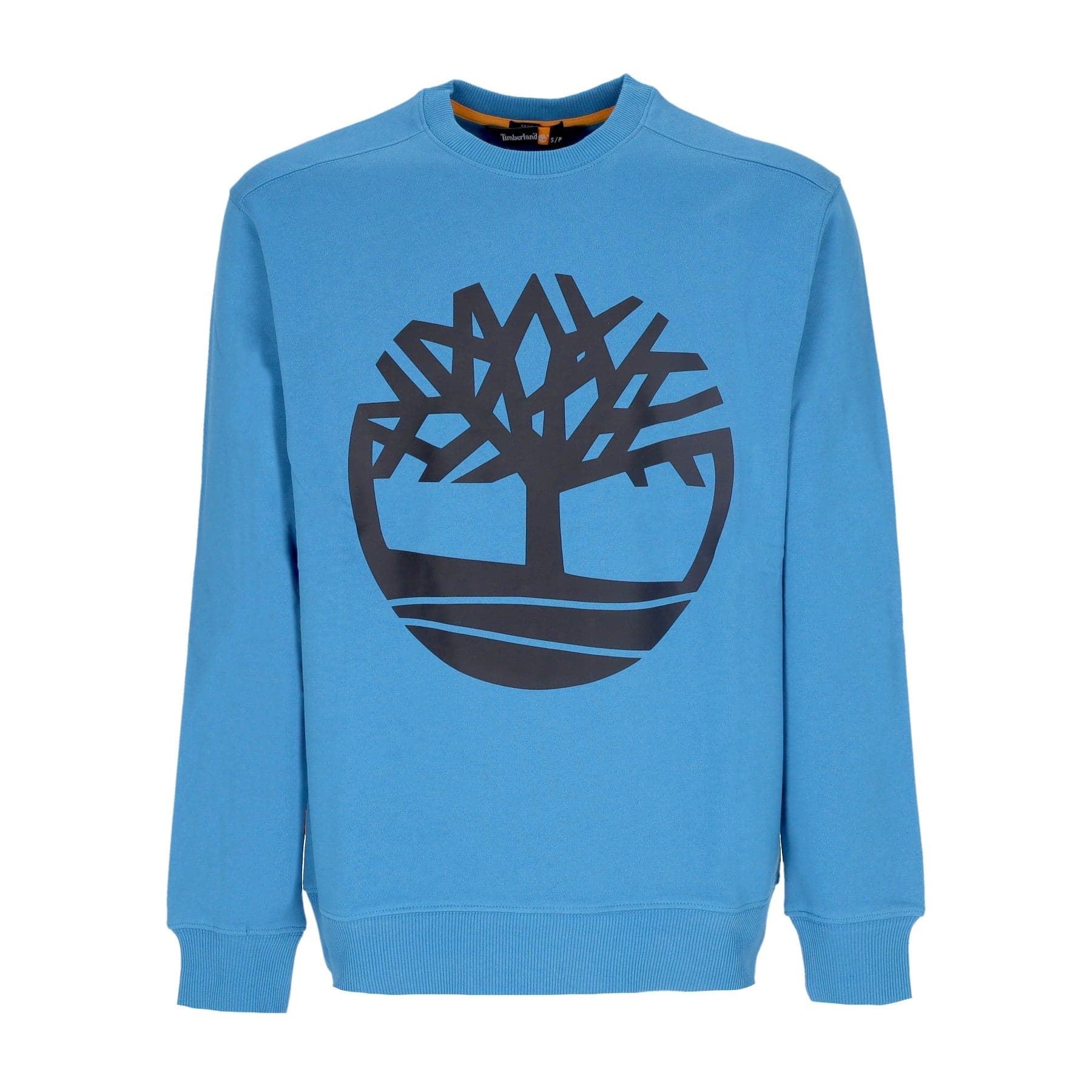 TIMBERLAND Felpa Girocollo Uomo Core Logo Crewneck Brushback Sea Of Belize/black da uomo in Felpe senza cappuccio Drestige - Casamassima, commercioVirtuoso.it