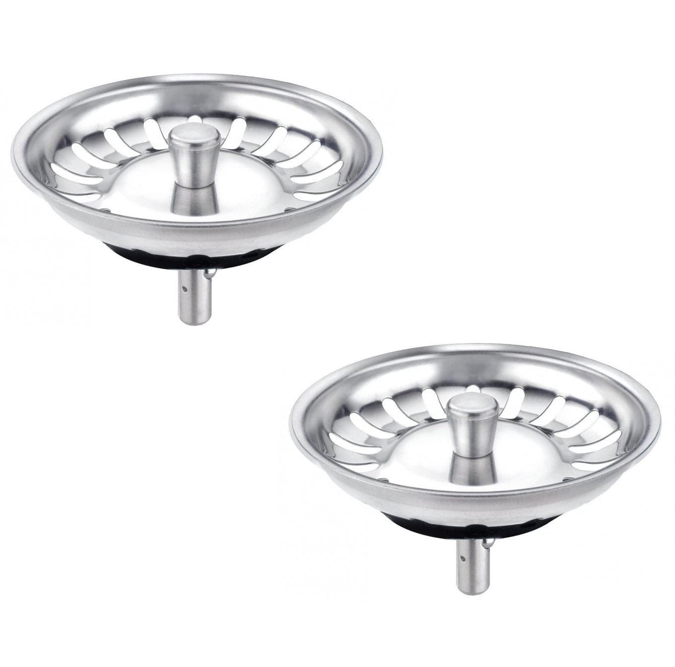 2 TAPPI BASKET LAVANDINO LAVELLO DIAM 83 MM UNIVERSALE TIPO FRANKE LC 100