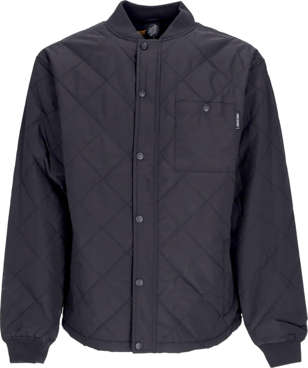 SANTA CRUZ Giacca Coach Jacket Uomo Flamed Not a Dot Jacket Black