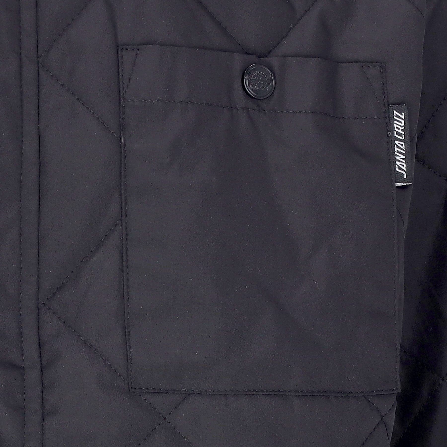 SANTA CRUZ Giacca Coach Jacket Uomo Flamed Not a Dot Jacket Black da uomo in Giacche Drestige - Casamassima, commercioVirtuoso.it