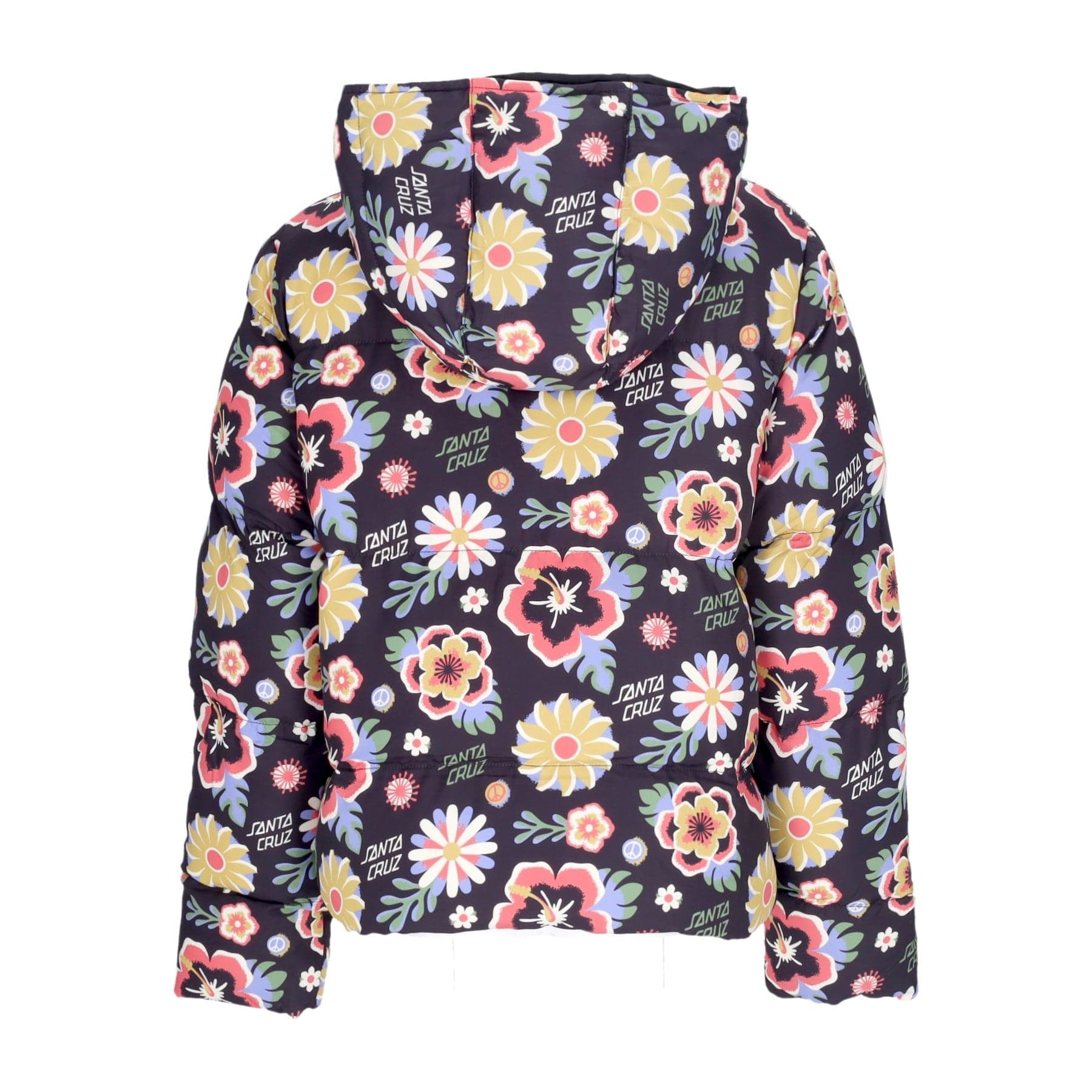 SANTA CRUZ Piumino Donna Free Spirit Repeat Quilted Jacket All Over Print da donna in Giacche Drestige - Casamassima, commercioVirtuoso.it