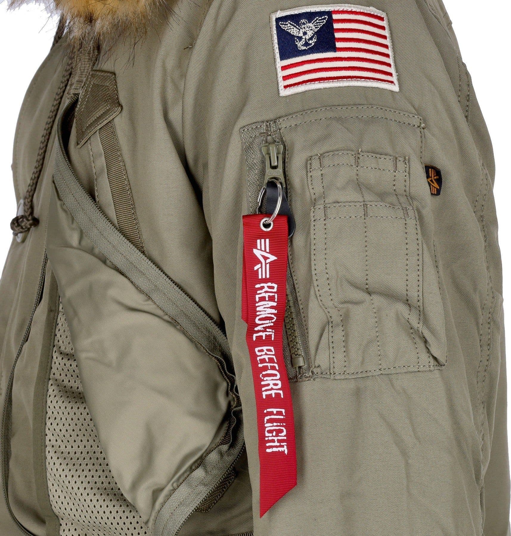 ALPHA INDUSTRIES Giaccone Lungo Uomo Polar Jacket Stratos da uomo in Giacche Drestige - Casamassima, commercioVirtuoso.it
