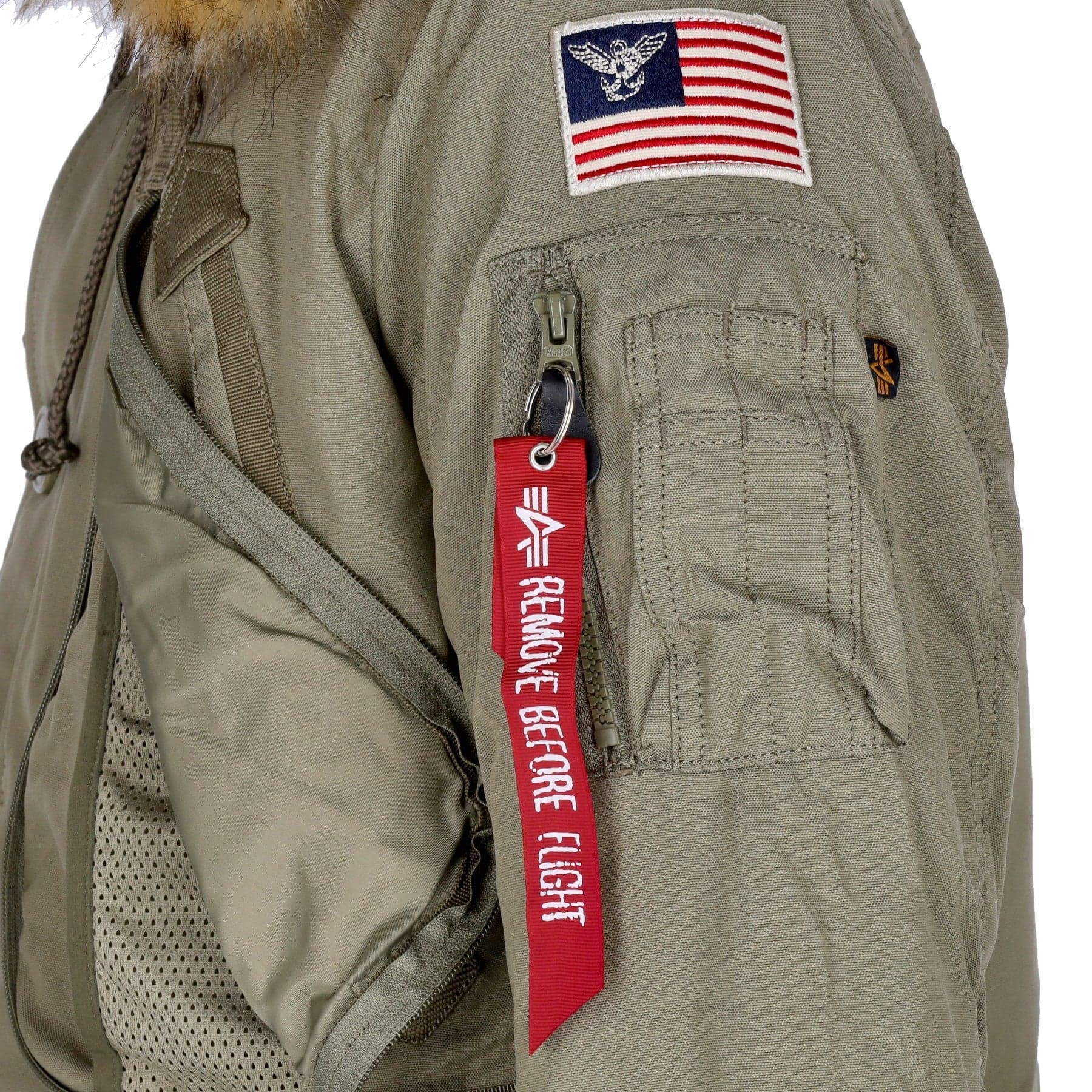 ALPHA INDUSTRIES Giaccone Lungo Uomo Polar Jacket Stratos da uomo in Giacche Drestige - Casamassima, commercioVirtuoso.it