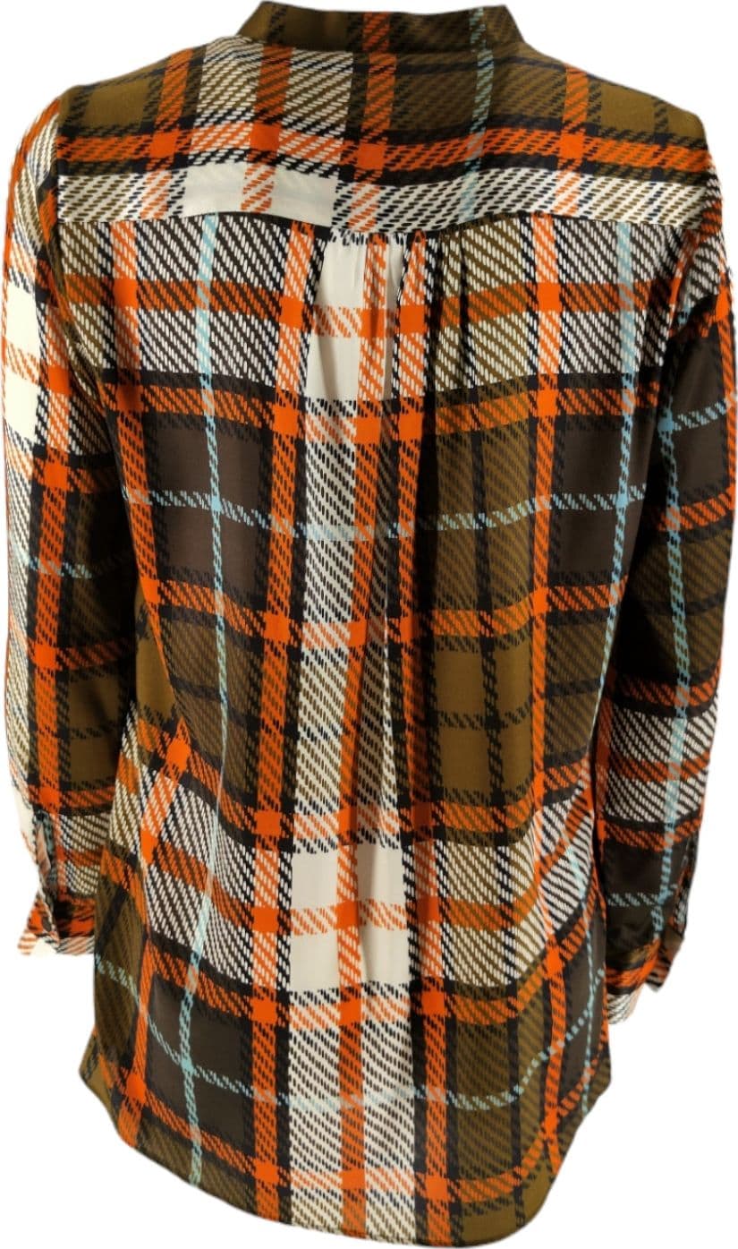 Caliban Camicie Arancio/militare/avorio da donna in Bluse e camicie Drestige - Casamassima, commercioVirtuoso.it