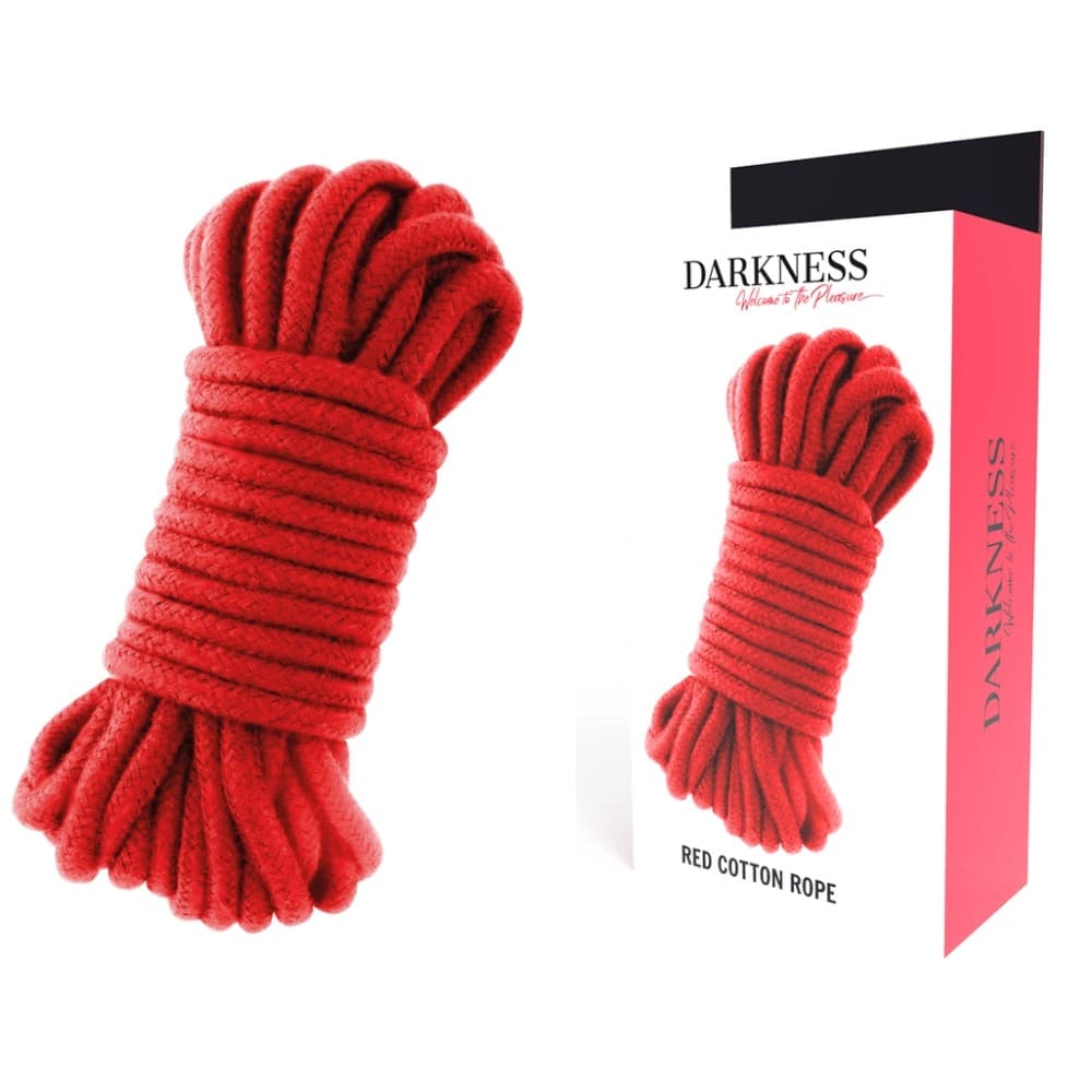 CORDA BONDAGE KINBAKU ROPE RED DARKNESS 10 M in Corde Sexy Tentazioni - Siracusa, commercioVirtuoso.it