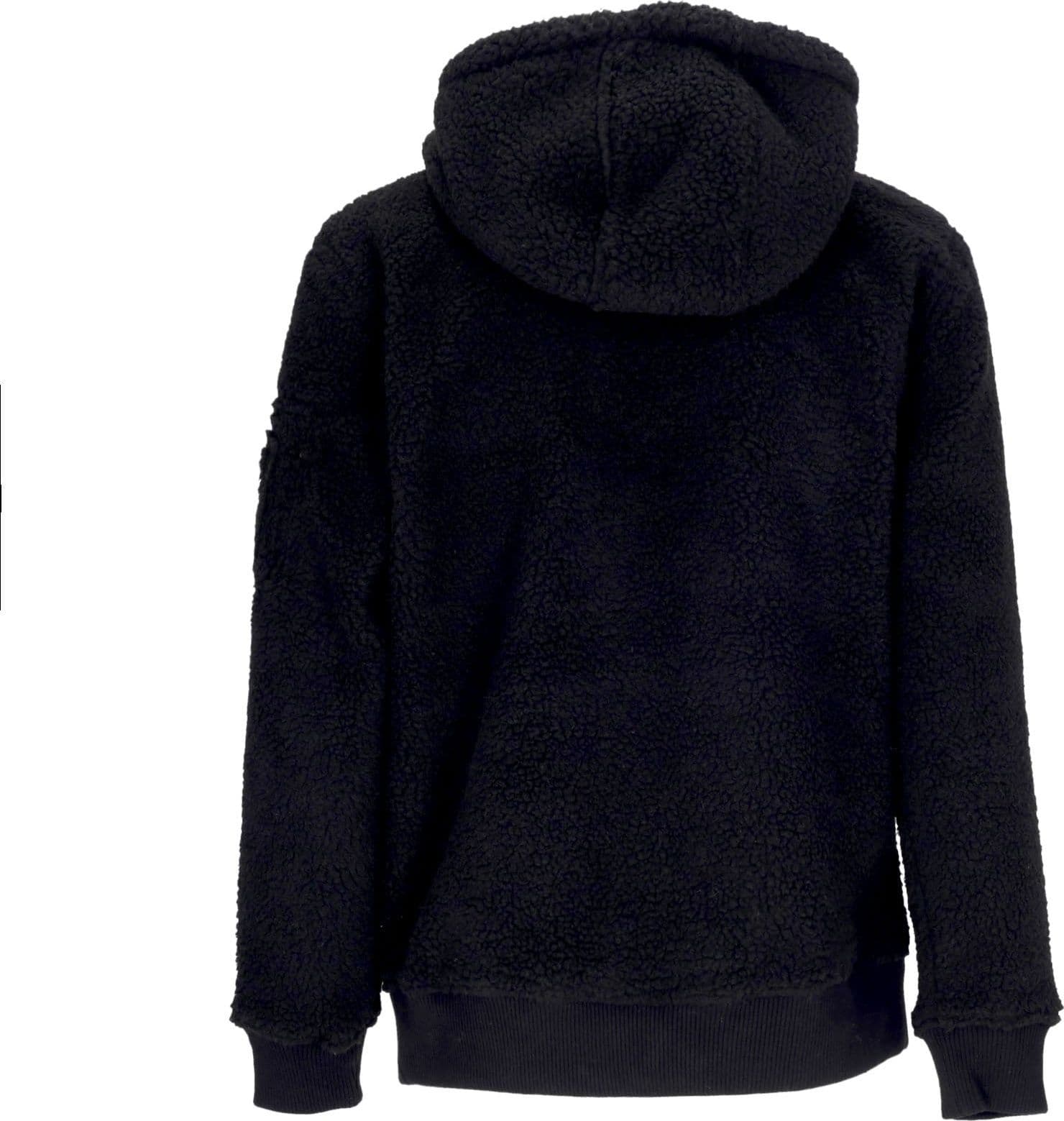 ALPHA INDUSTRIES Felpa Cappuccio Uomo Teddy Hoodie Black da uomo in Felpe con cappuccio Drestige - Casamassima, commercioVirtuoso.it