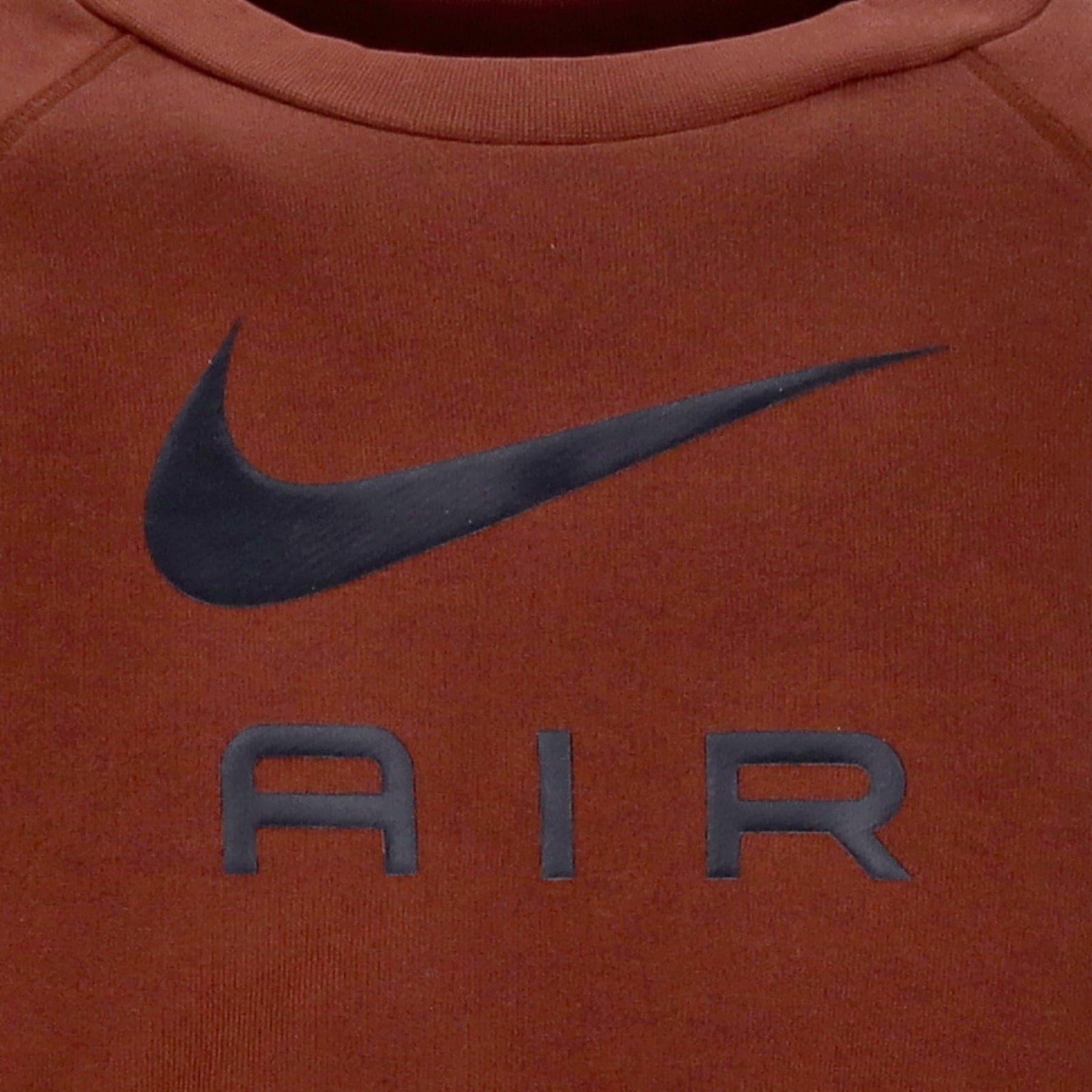 Nike Felpa Leggera Girocollo Uomo Sportswear Air French Terry Crew Oxen Brown/black da uomo in Felpe senza cappuccio Drestige - Casamassima, commercioVirtuoso.it