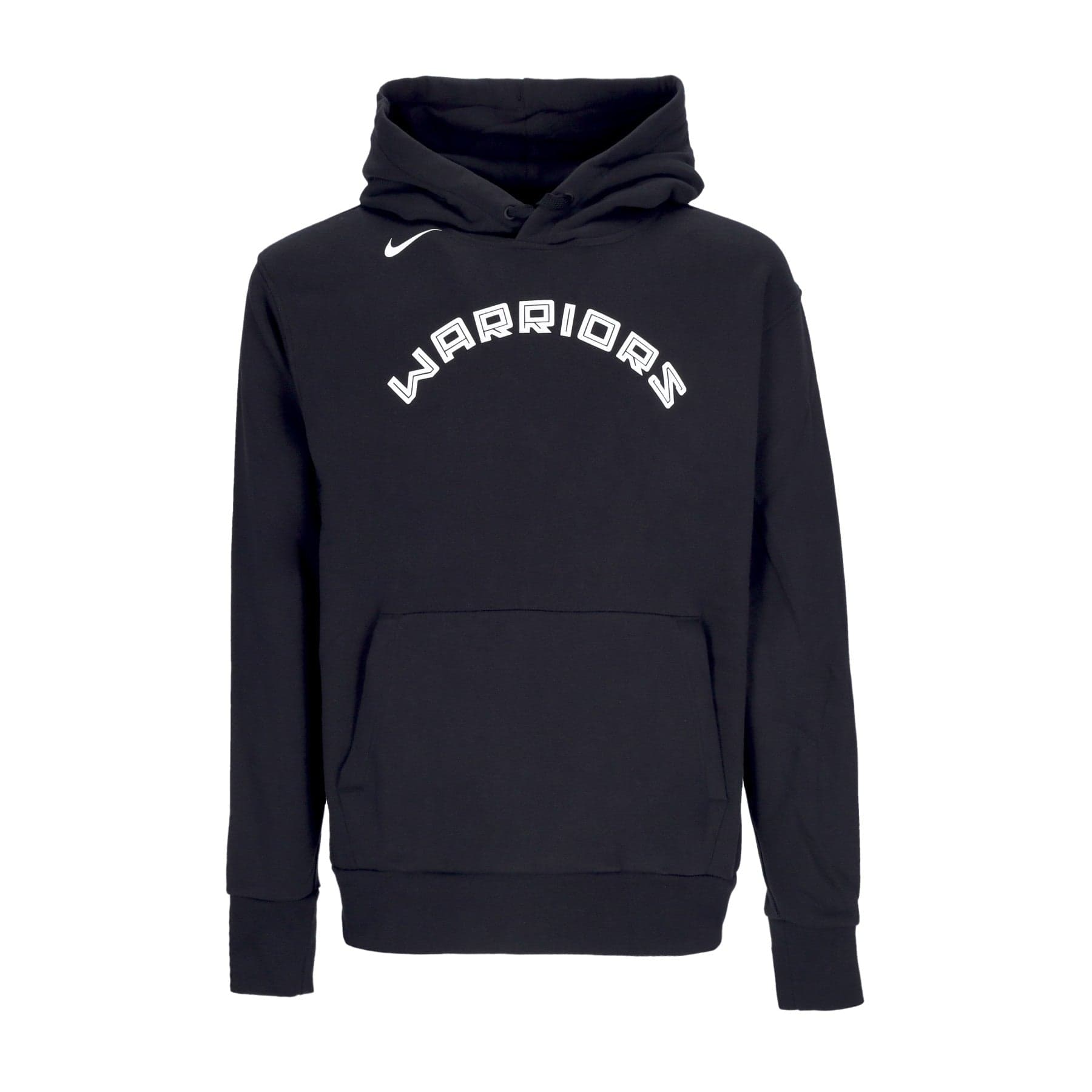 NIKE NBA Felpa Cappuccio Uomo Nba City Edition Essential Fleece Hoodie Golwar Black da uomo