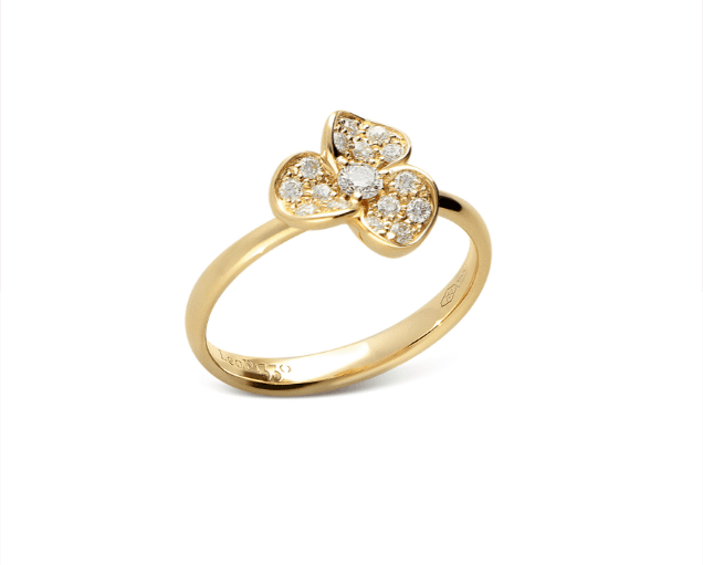 LEOPIZZO - Anello Candy Fiore oro giallo in Anelli Alba Gioielli - Casoria, commercioVirtuoso.it