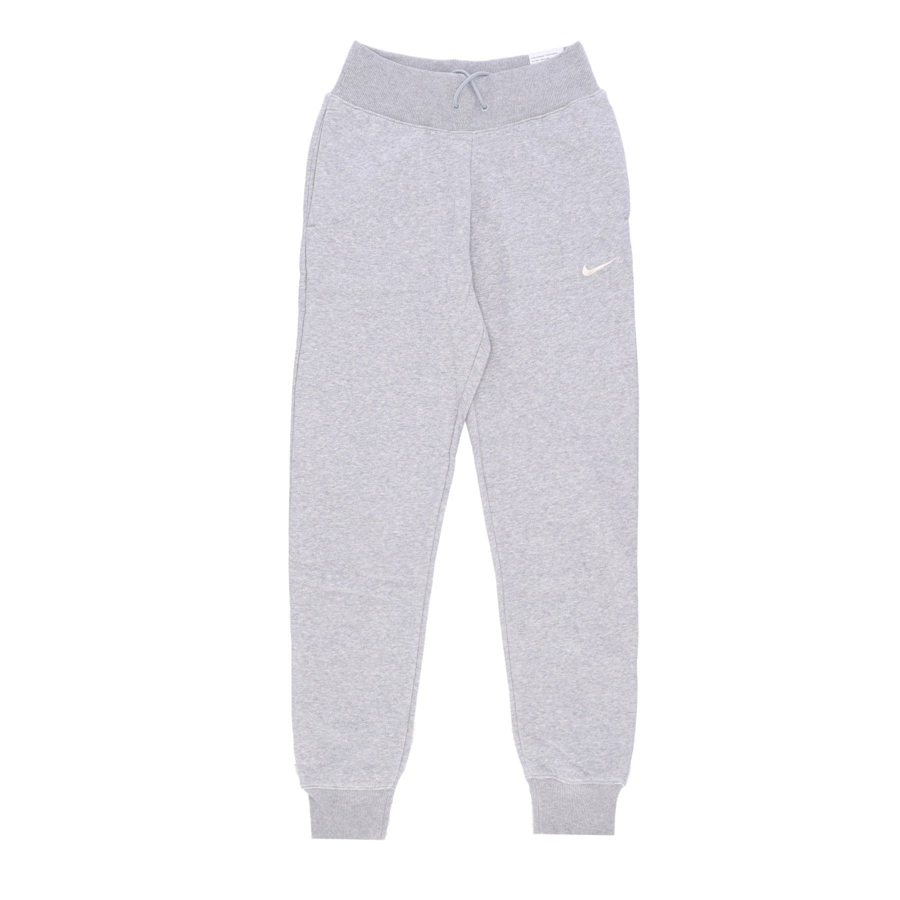 Nike Pantalone Tuta Felpato Donna Sportswear Phoenix Fleece High-waisted Joggers Dk Grey Heather/sail da donna