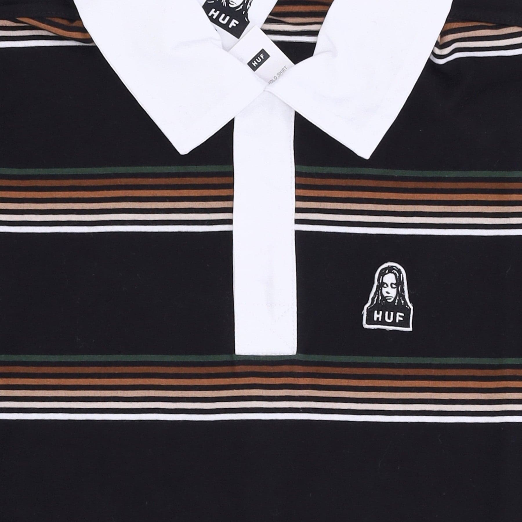 HUF Polo Manica Corta Donna Run Things Crop Polo Shirt X X-girl Black da donna in Polo Drestige - Casamassima, commercioVirtuoso.it