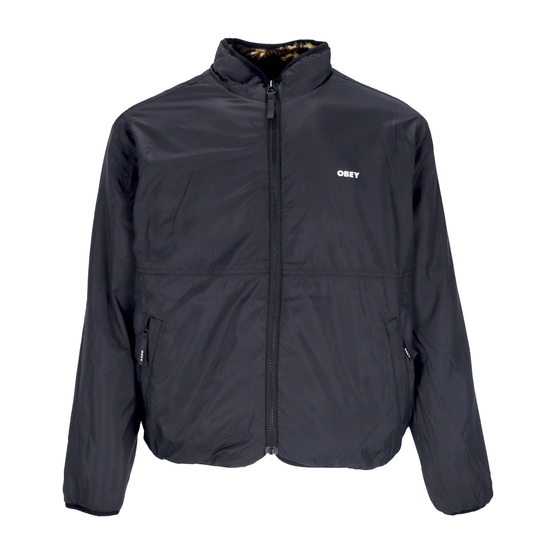 OBEY Orsetto Donna Aiden Sherpa Jacket Reversible Golden Harvest Multi da donna in Giacche Drestige - Casamassima, commercioVirtuoso.it