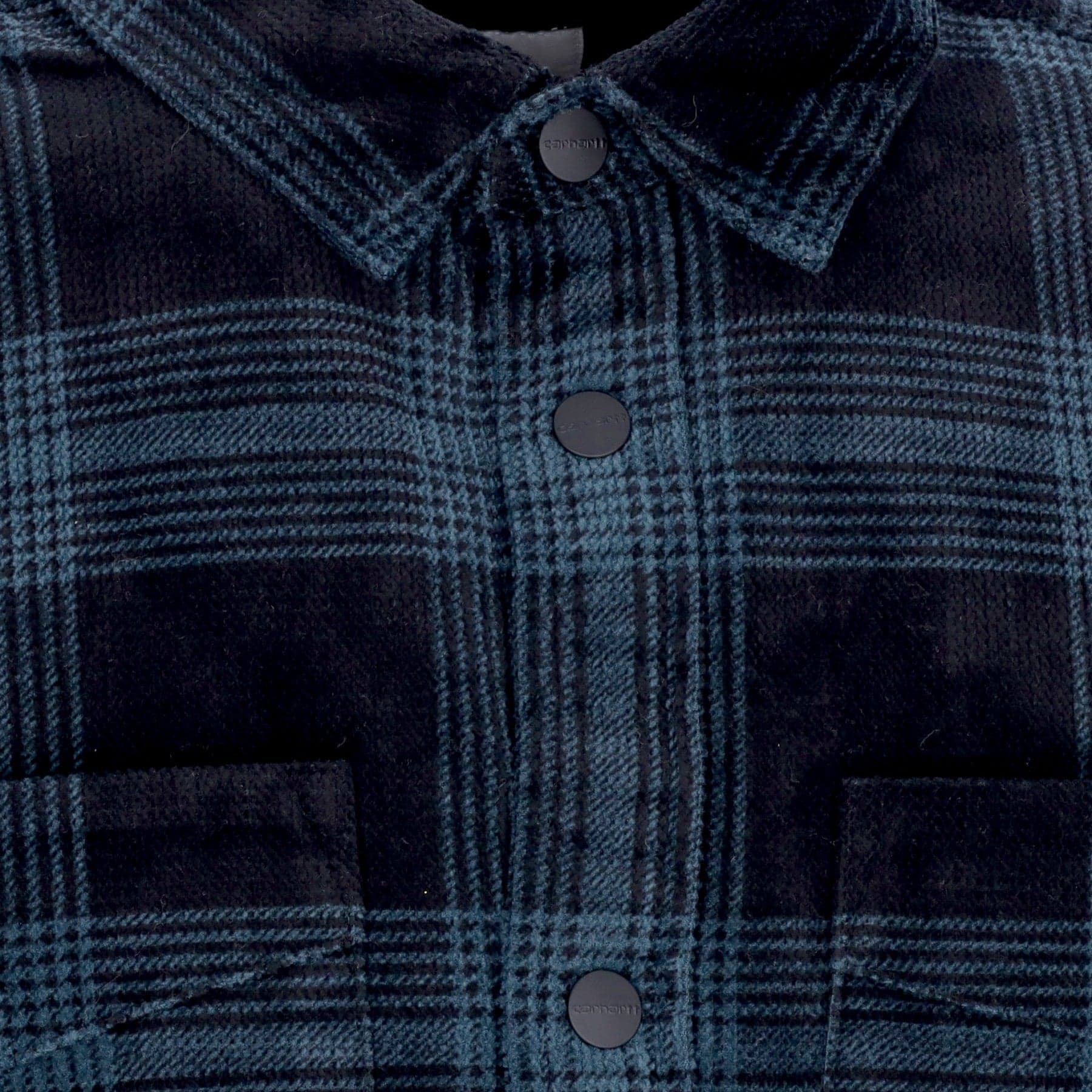 CARHARTT WIP Camicia Imbottita Uomo Ginnis Shirt Jack Ginnis Check/deep Teal da uomo in Camicie casual Drestige - Casamassima, commercioVirtuoso.it