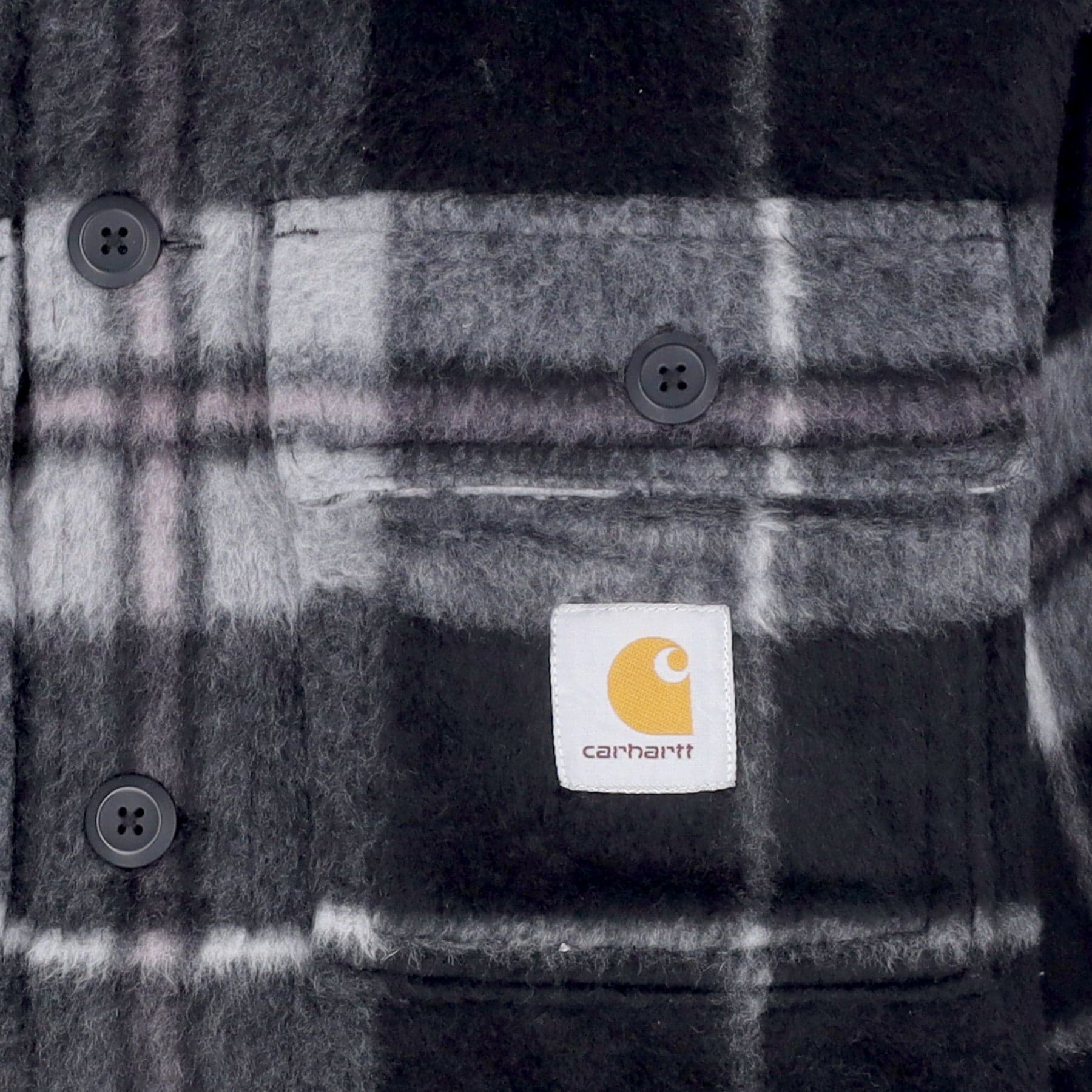 CARHARTT WIP Camicia Manica Lunga Uomo Manning Shirt Manning Check/black/marengo da uomo in Camicie casual Drestige - Casamassima, commercioVirtuoso.it