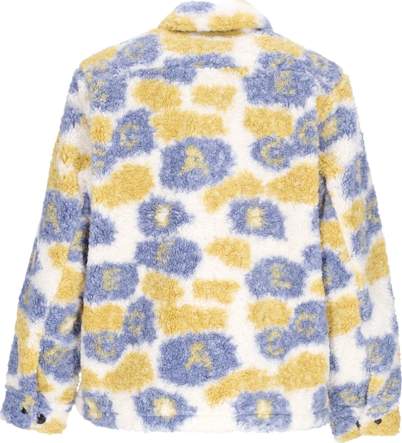 OBEY Orsetto Uomo Romie Sherpa Jacket Vintage Blue Multi da uomo in Giacche Drestige - Casamassima, commercioVirtuoso.it