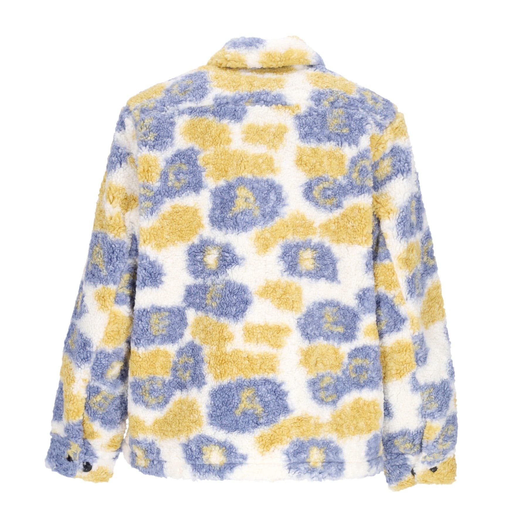 OBEY Orsetto Uomo Romie Sherpa Jacket Vintage Blue Multi da uomo in Giacche Drestige - Casamassima, commercioVirtuoso.it