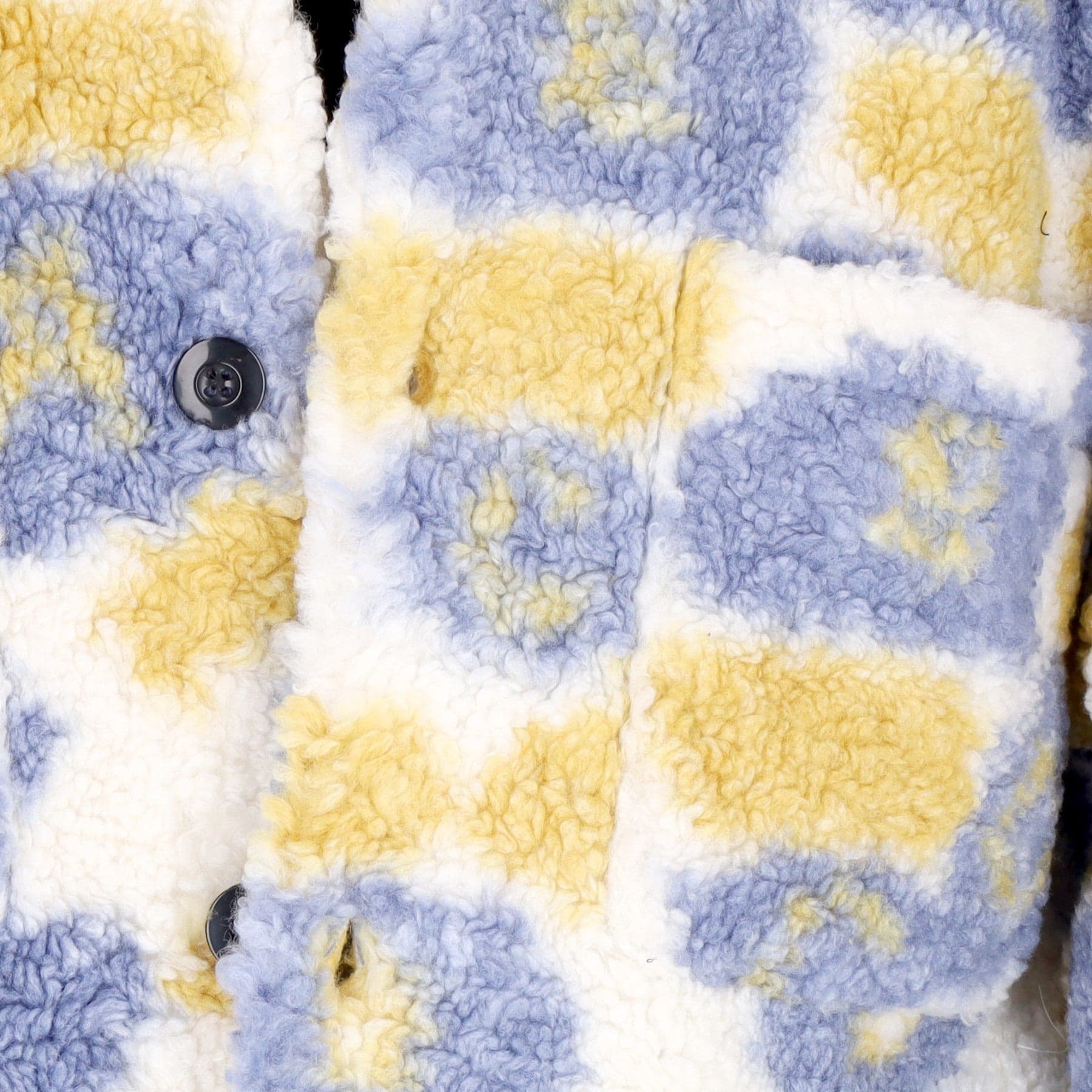 OBEY Orsetto Uomo Romie Sherpa Jacket Vintage Blue Multi da uomo in Giacche Drestige - Casamassima, commercioVirtuoso.it