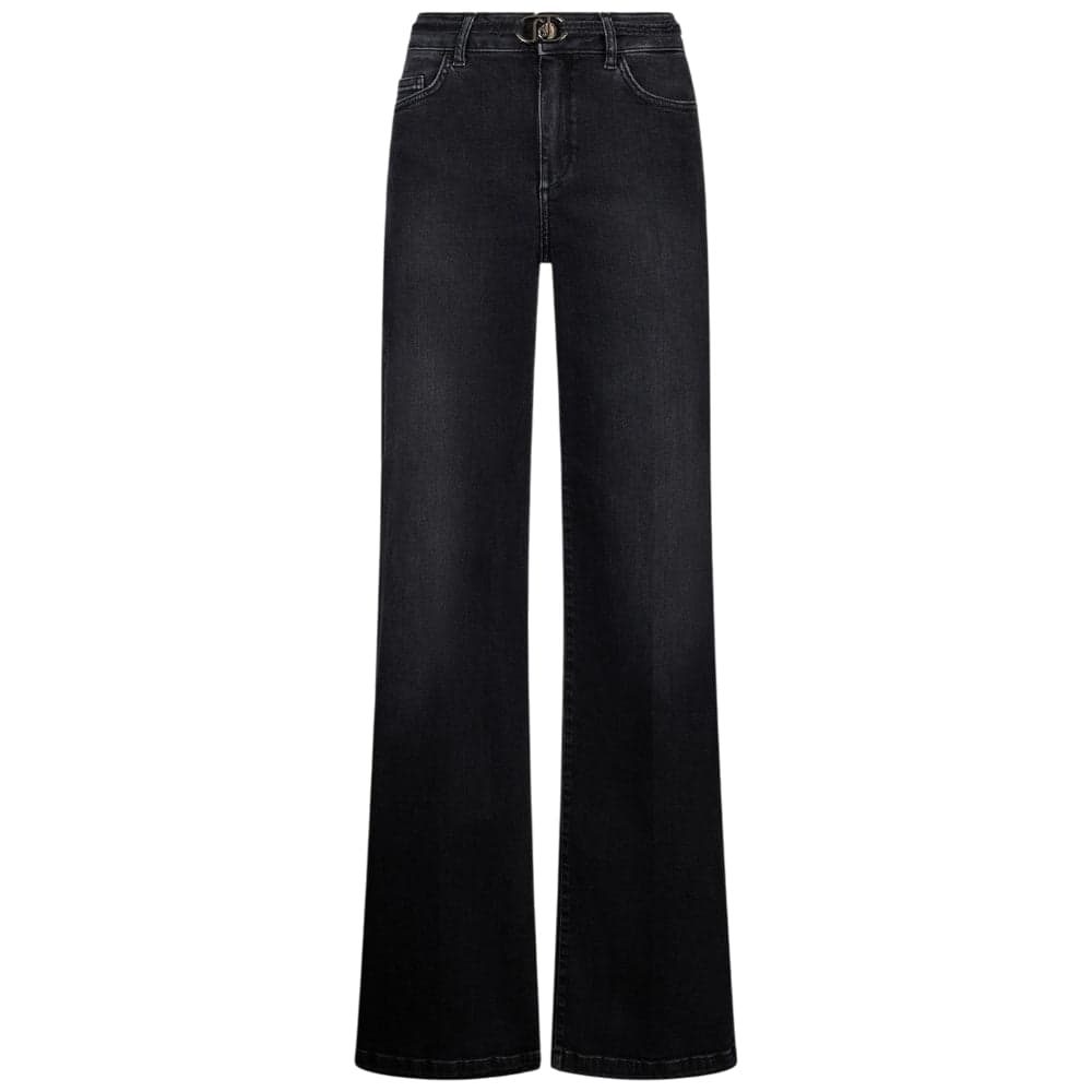 Liu Jo jeans flare nero con cintura GOOD UF5100D0264-8L451 in Jeans Prodotti di Classe - Nocera Superiore, commercioVirtuoso.it