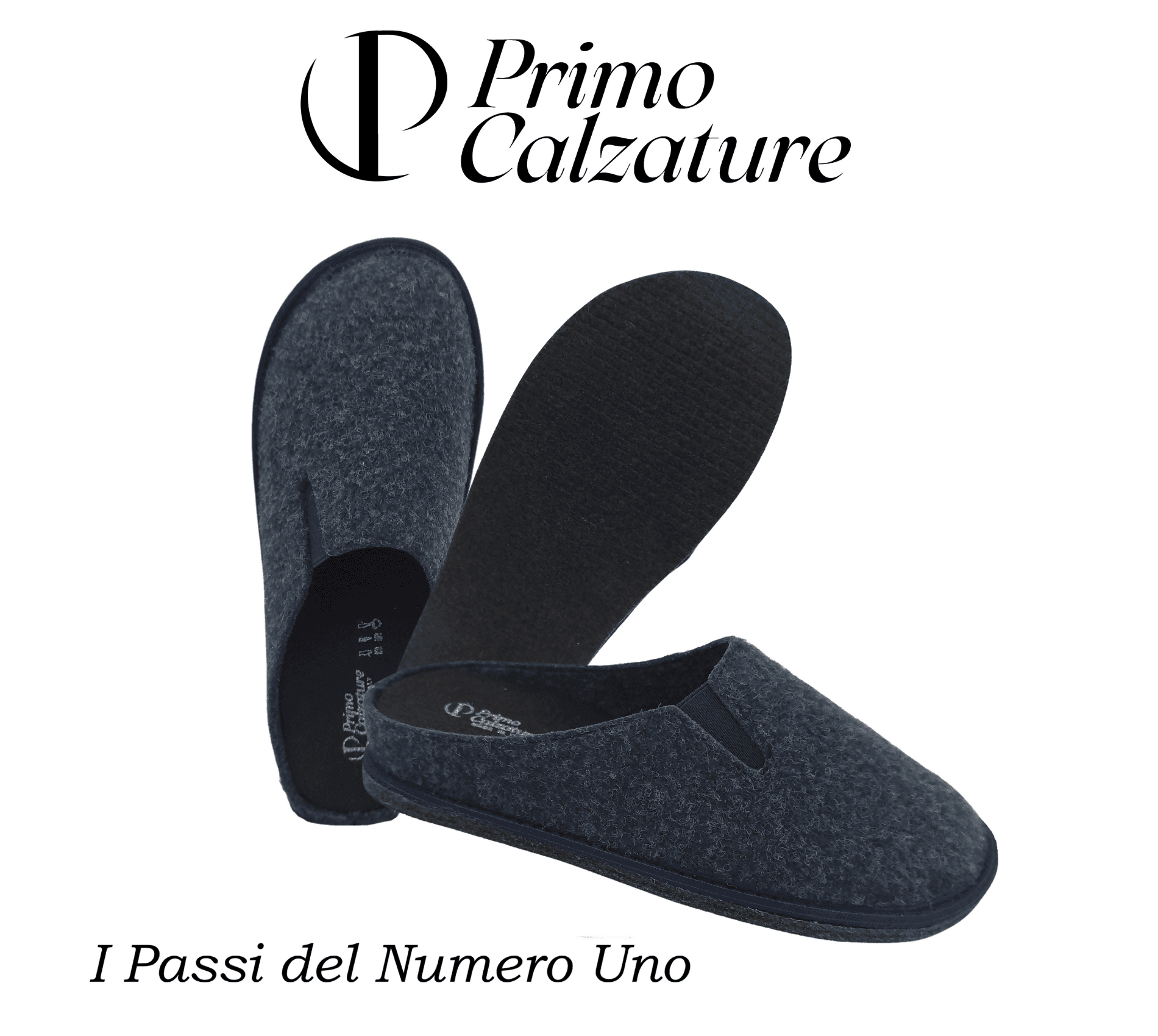 Primo Calzature Ottime Pantofole Chiuse da Uomo, Ciabatte Invernali per Casa, Soletta in Memory Foam, Plantare Estraibile, 100% Made in Italy in Pantofole Primo Calzature - Venezia, commercioVirtuoso.it