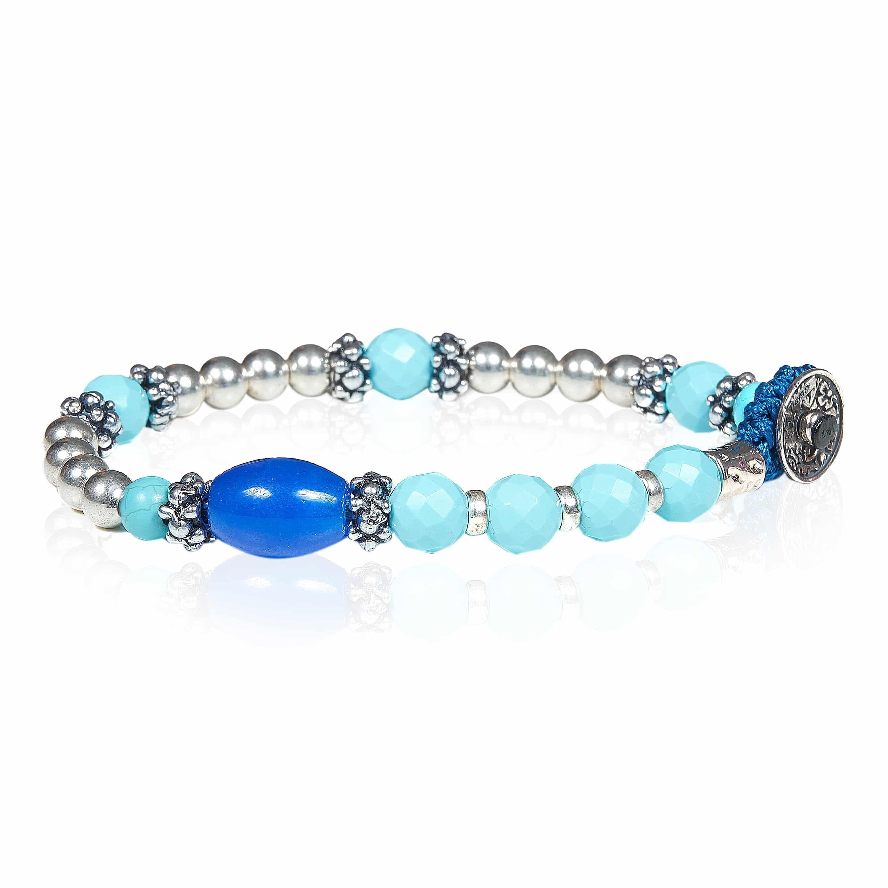 Gerba - Bracciale Mon Amour Argento e pietra Turchese