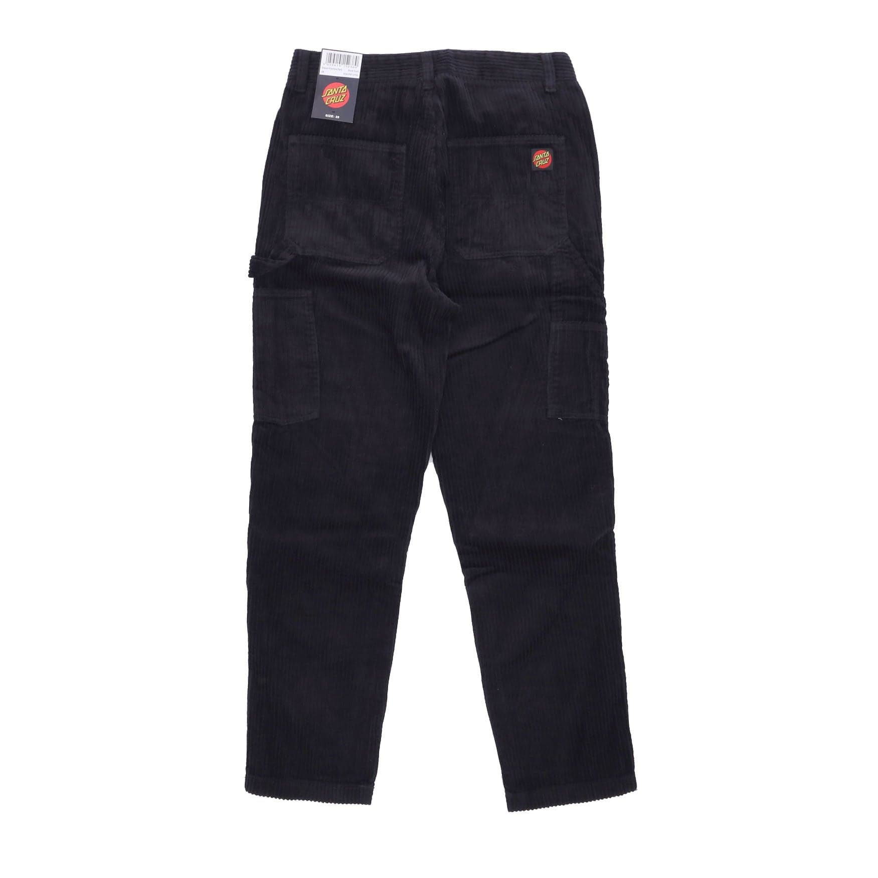 SANTA CRUZ Pantalone Lungo Uomo Classic Painters Pant Black Cord da uomo in Pantaloni Drestige - Casamassima, commercioVirtuoso.it