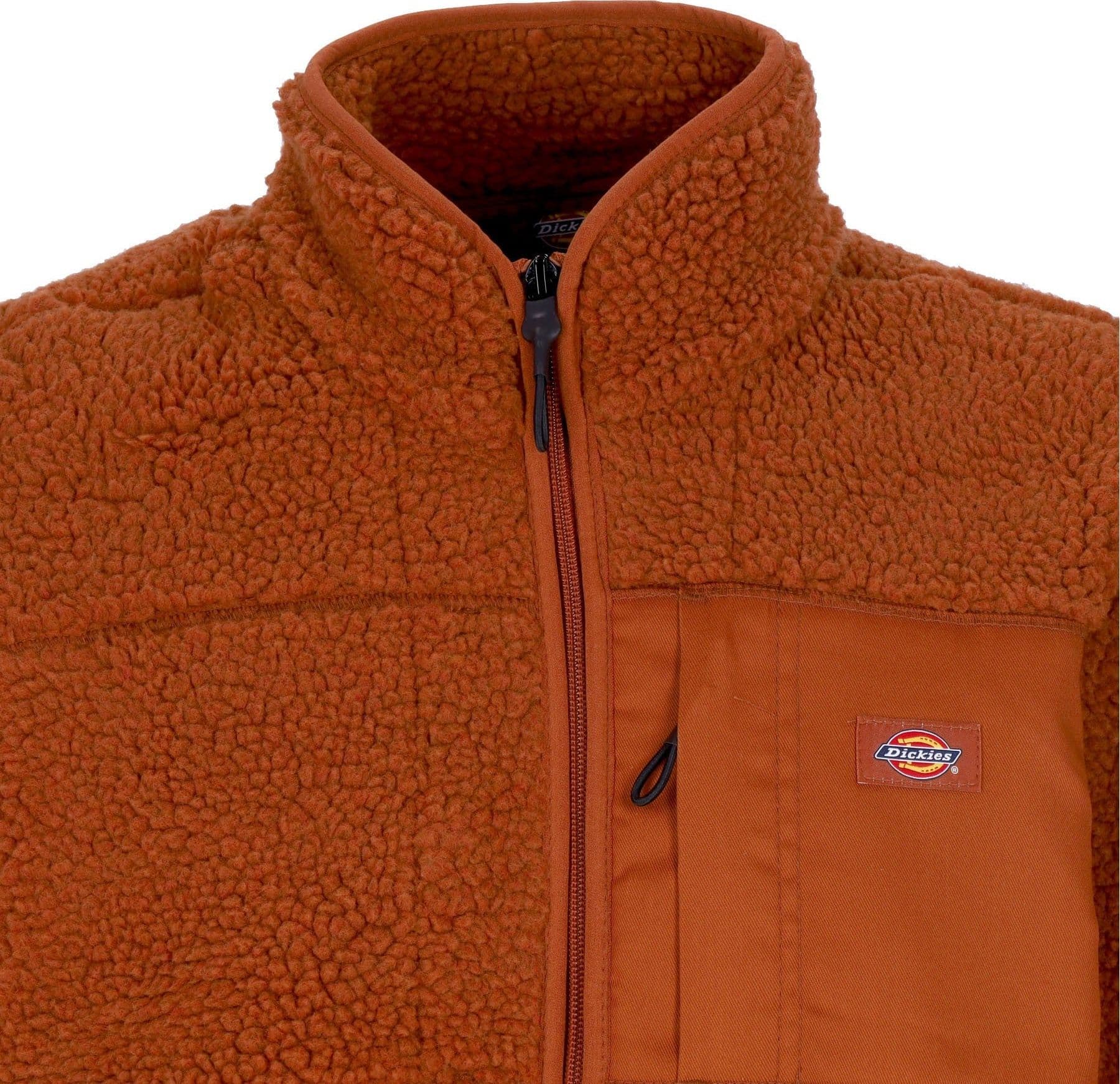 DICKIES Orsetto Uomo Red Chute Fleece Gingerbread da uomo in Felpe con cappuccio Drestige - Casamassima, commercioVirtuoso.it