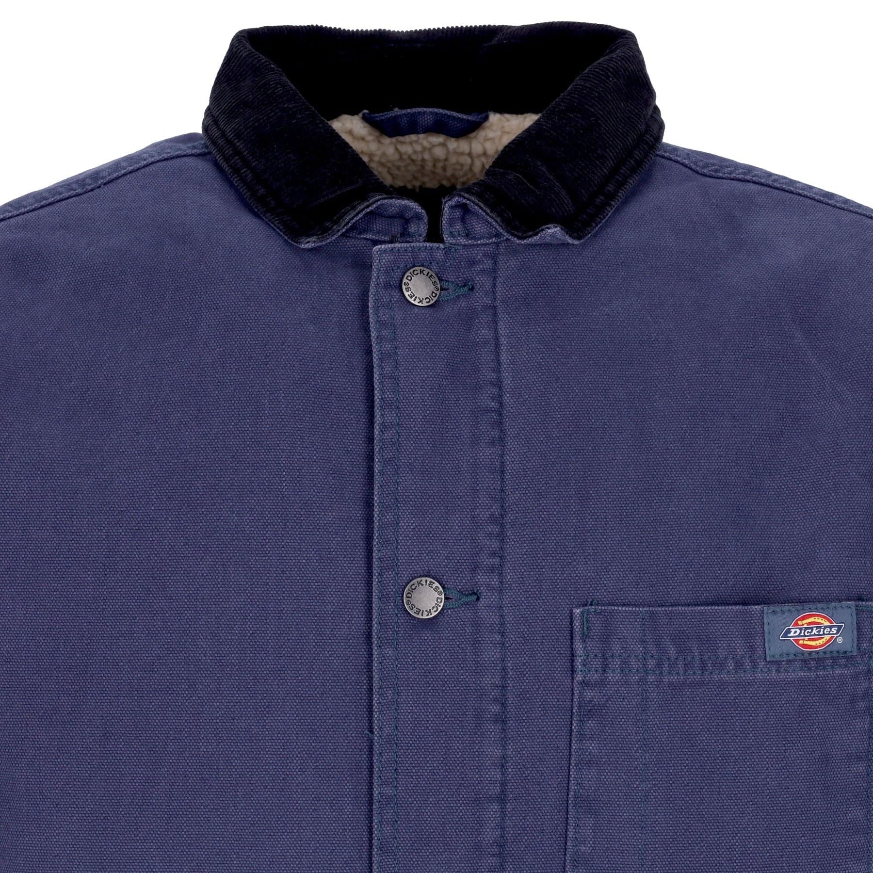 DICKIES Giacca Workwear Uomo Duck Canvas Chore Coat Stone Washed Navy da uomo in Giacche Drestige - Casamassima, commercioVirtuoso.it