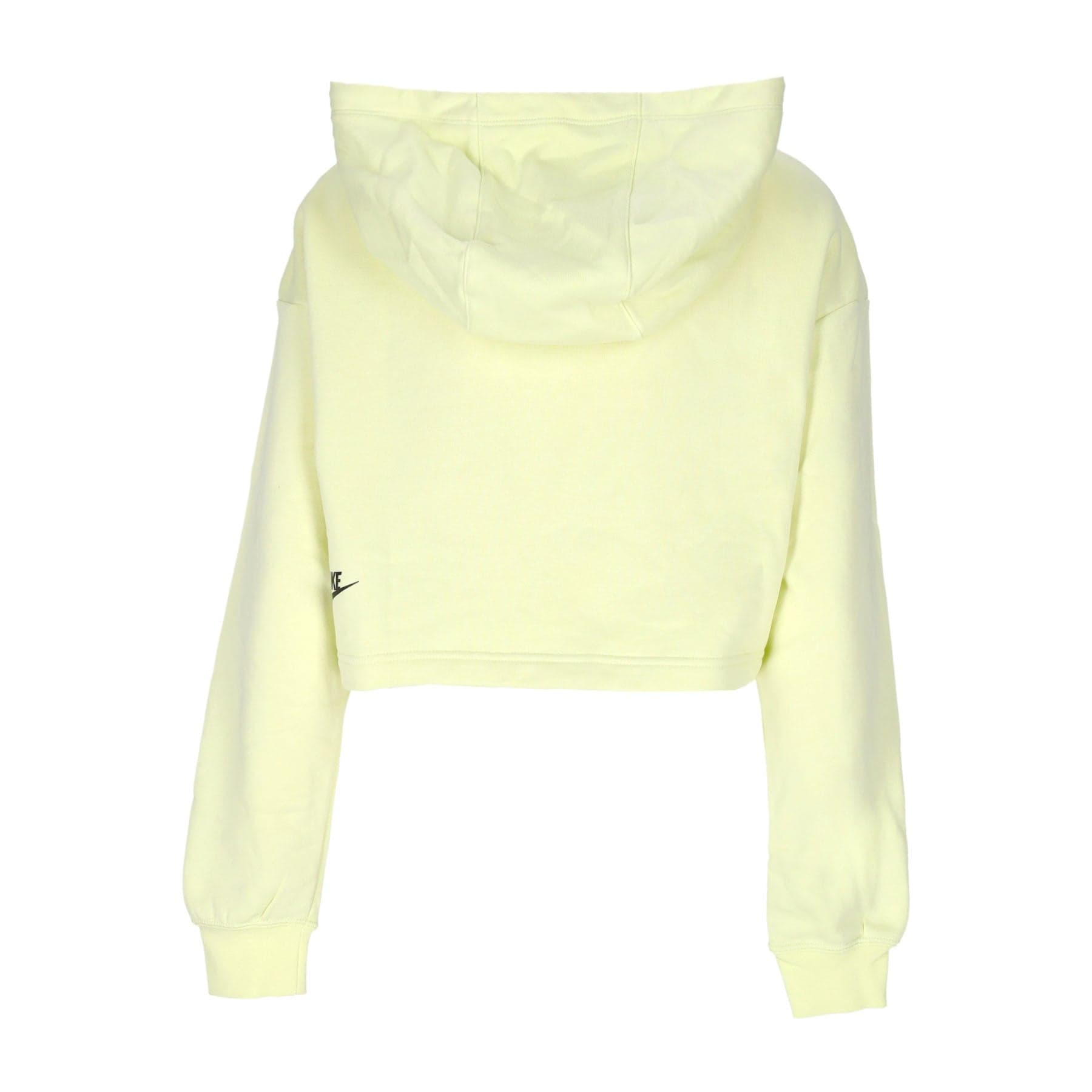 Nike Felpa Cappuccio Corta Donna Sportswear Fleece Pullover Crop Hoodie Luminous Green da donna in Felpe con cappuccio Drestige - Casamassima, commercioVirtuoso.it