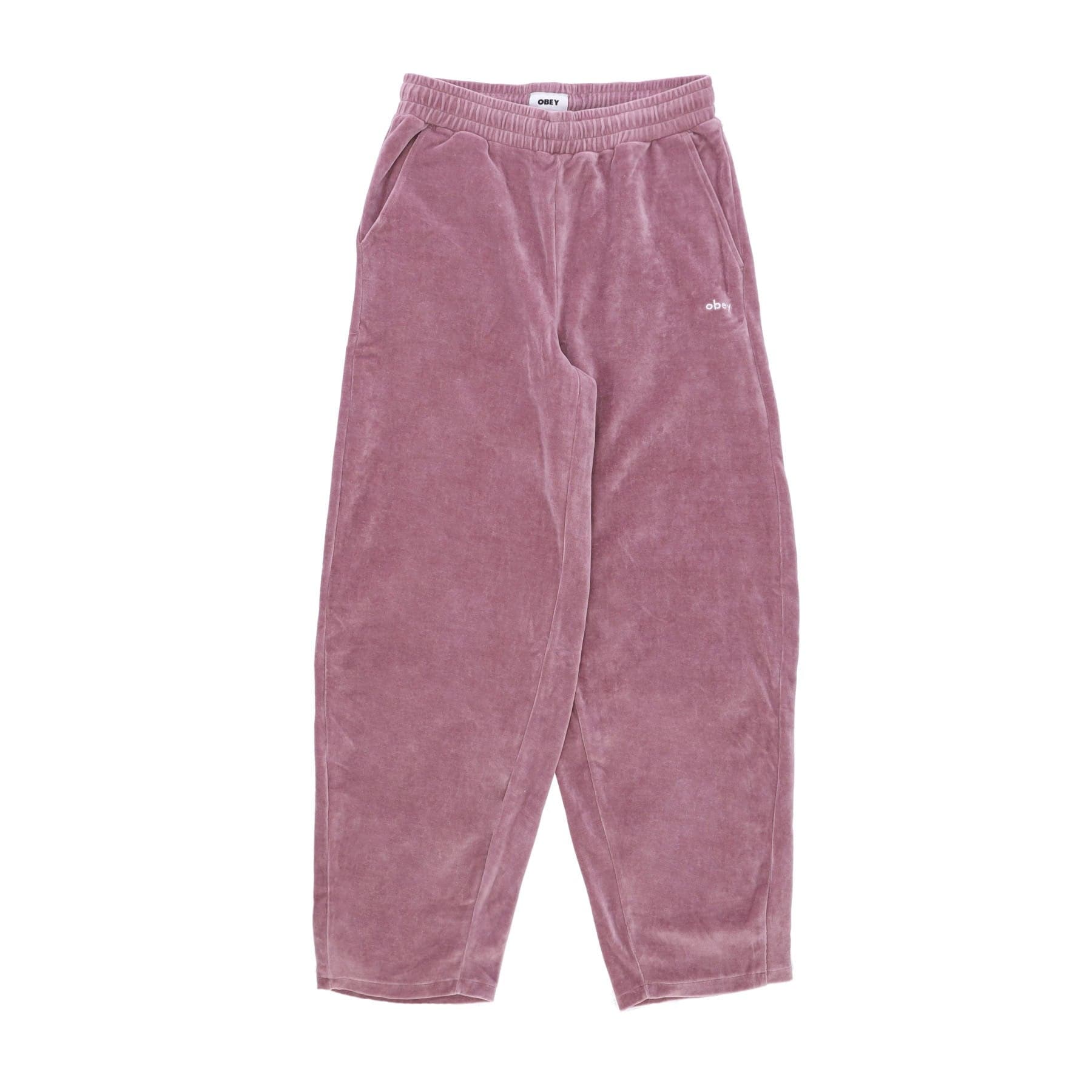 OBEY Pantalone Tuta Leggero Donna Enzo Pant Lilac Chalk