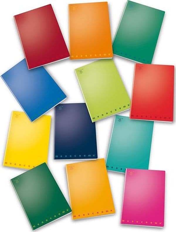 MAXIQUADERNO A4 40fg+2 80gr 1rigo c/marg MONOCROMO PIGNA