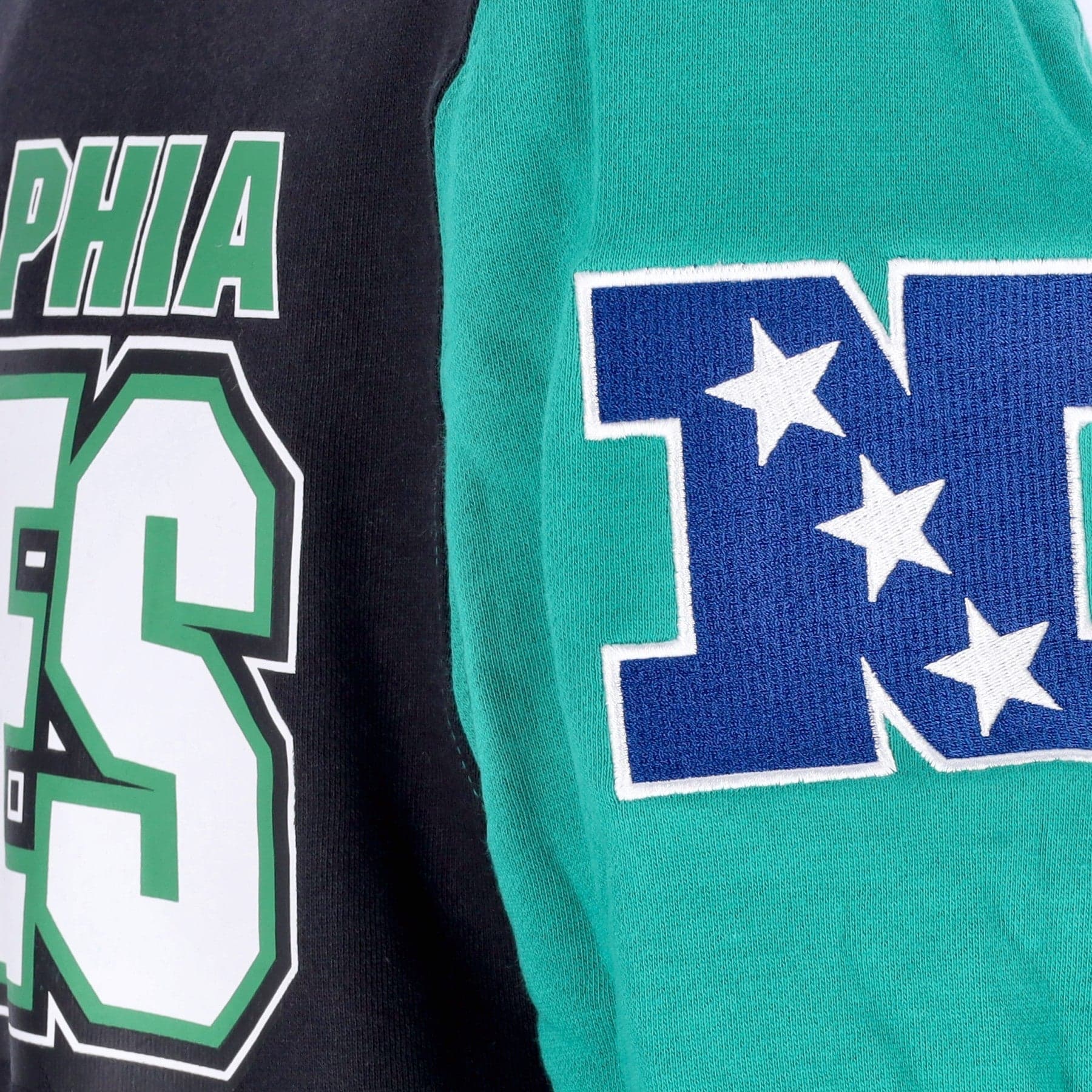 MITCHELL &amp; NESS Felpa Girocollo Uomo Nfl All Over Crew 2.0 Phieag Black da uomo in Felpe con cappuccio e felpe Drestige - Casamassima, commercioVirtuoso.it
