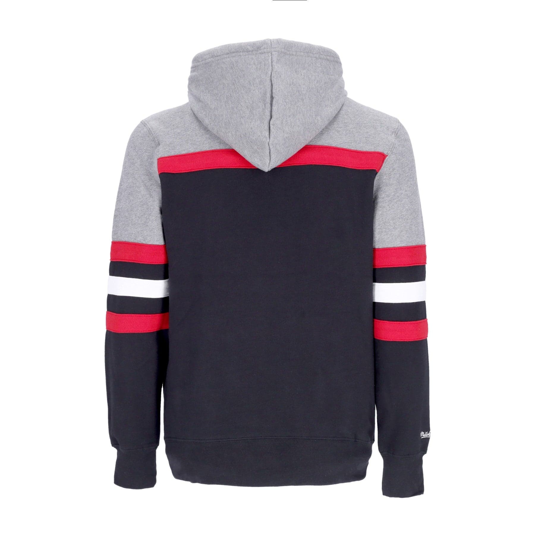 MITCHELL &amp; NESS Felpa Cappuccio Uomo Nba Headcoach Hoodie Hardwood Classics Porbla Black da uomo in Felpe con cappuccio e felpe Drestige - Casamassima, commercioVirtuoso.it